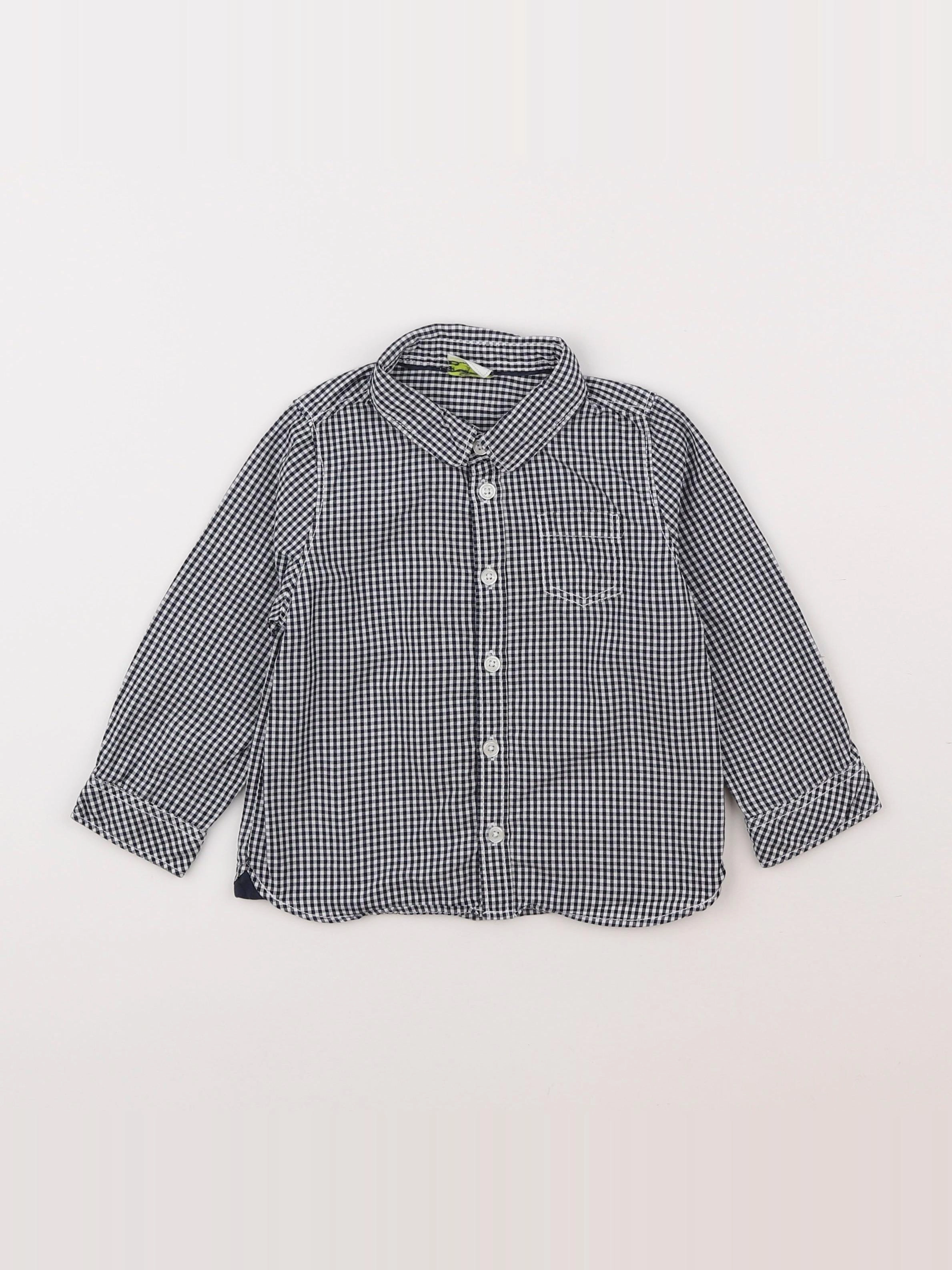 Tape à l'oeil - chemise bleu - 2 ans