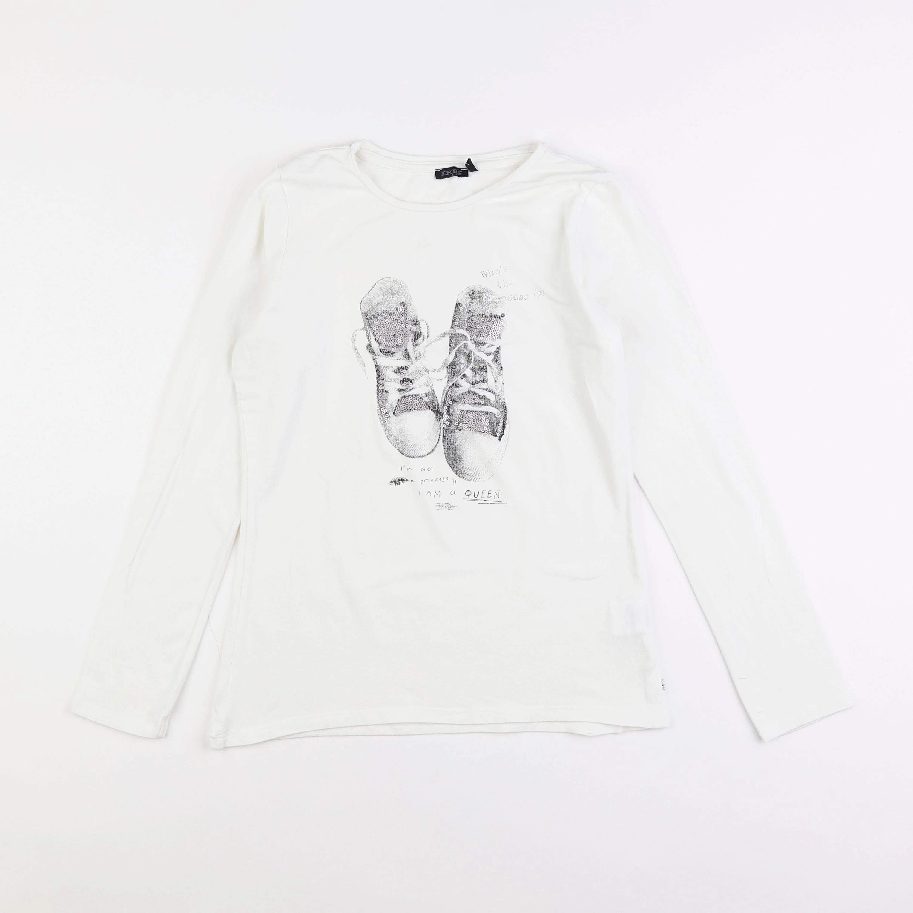 IKKS - tee-shirt blanc - 12 ans