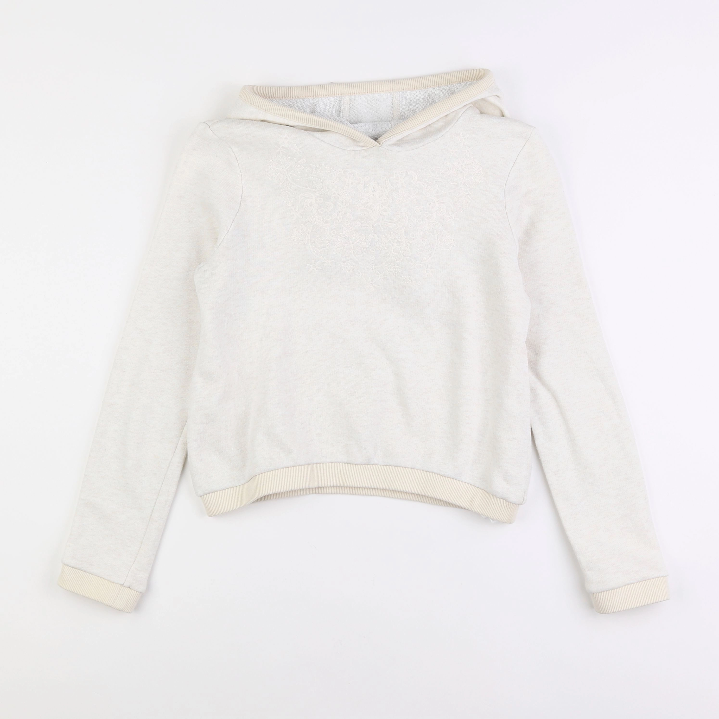 IKKS - sweat blanc - 12 ans