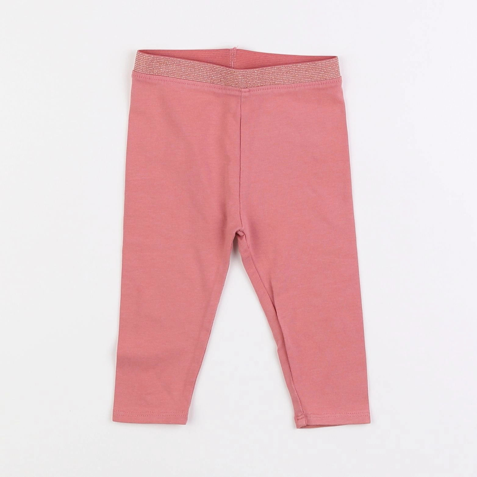 Vertbaudet - legging rose - 6 mois