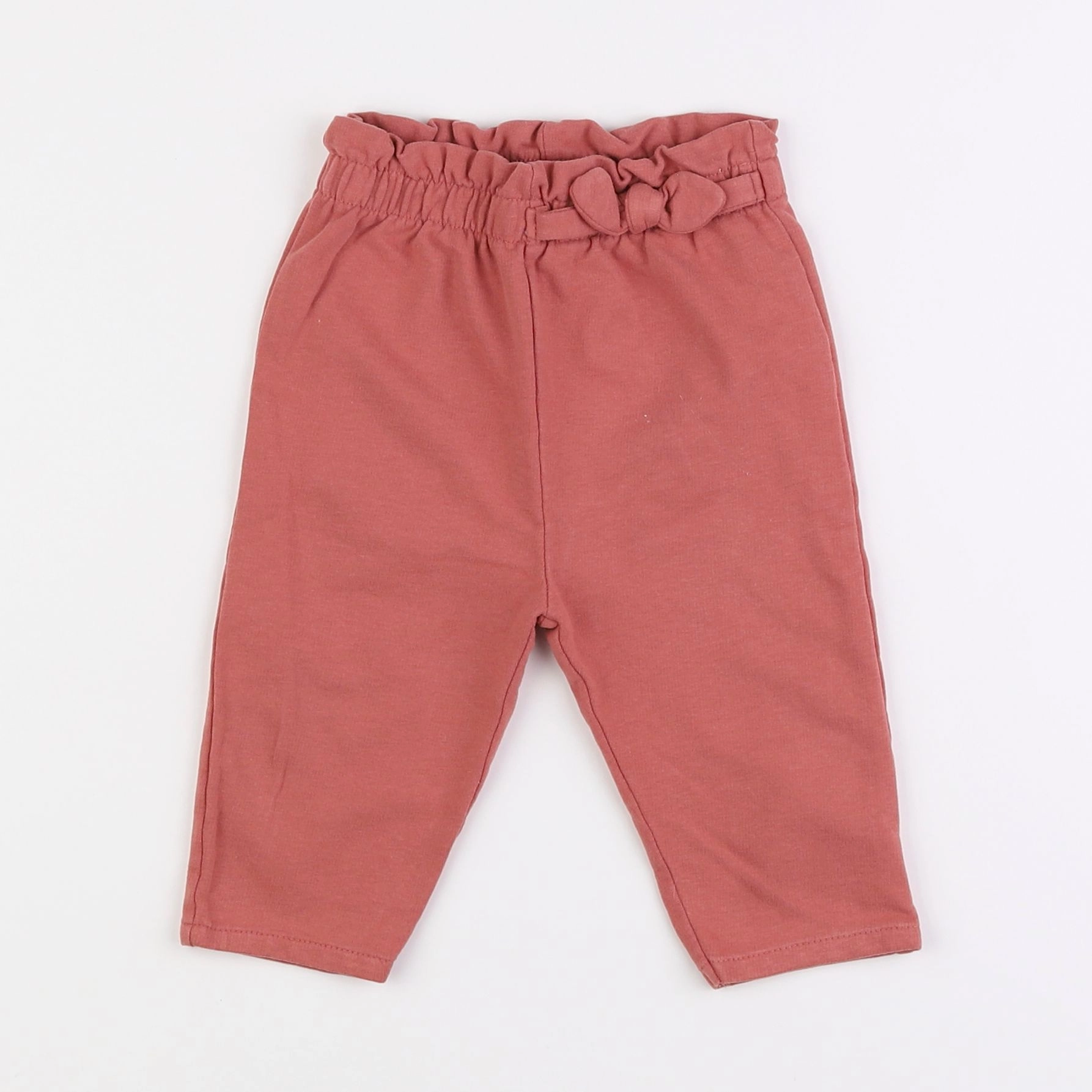 Vertbaudet - pantalon rose - 12 mois