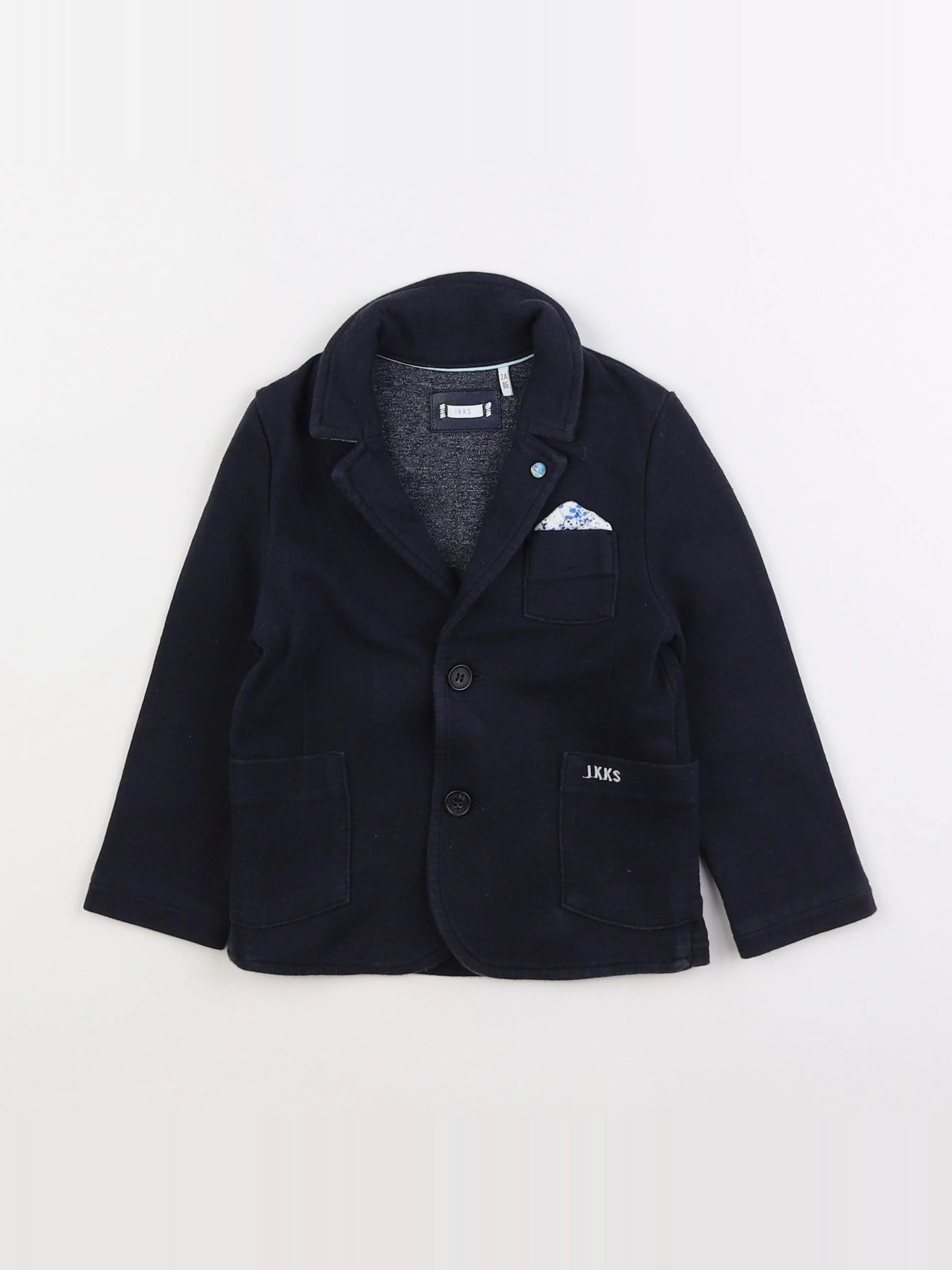 IKKS - veste bleu - 2 ans