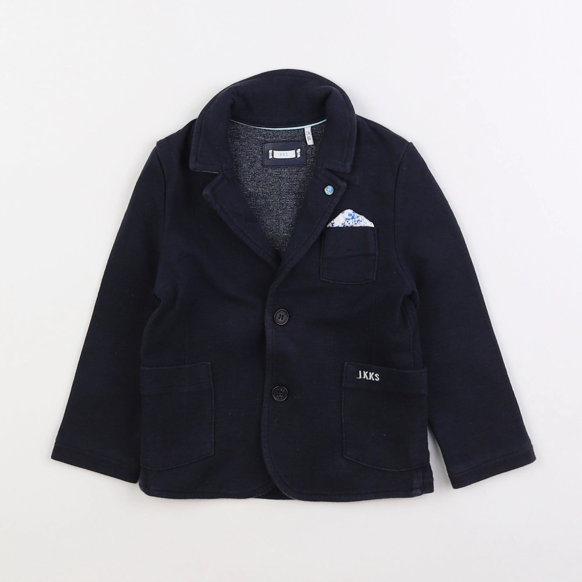 IKKS - veste bleu - 2 ans