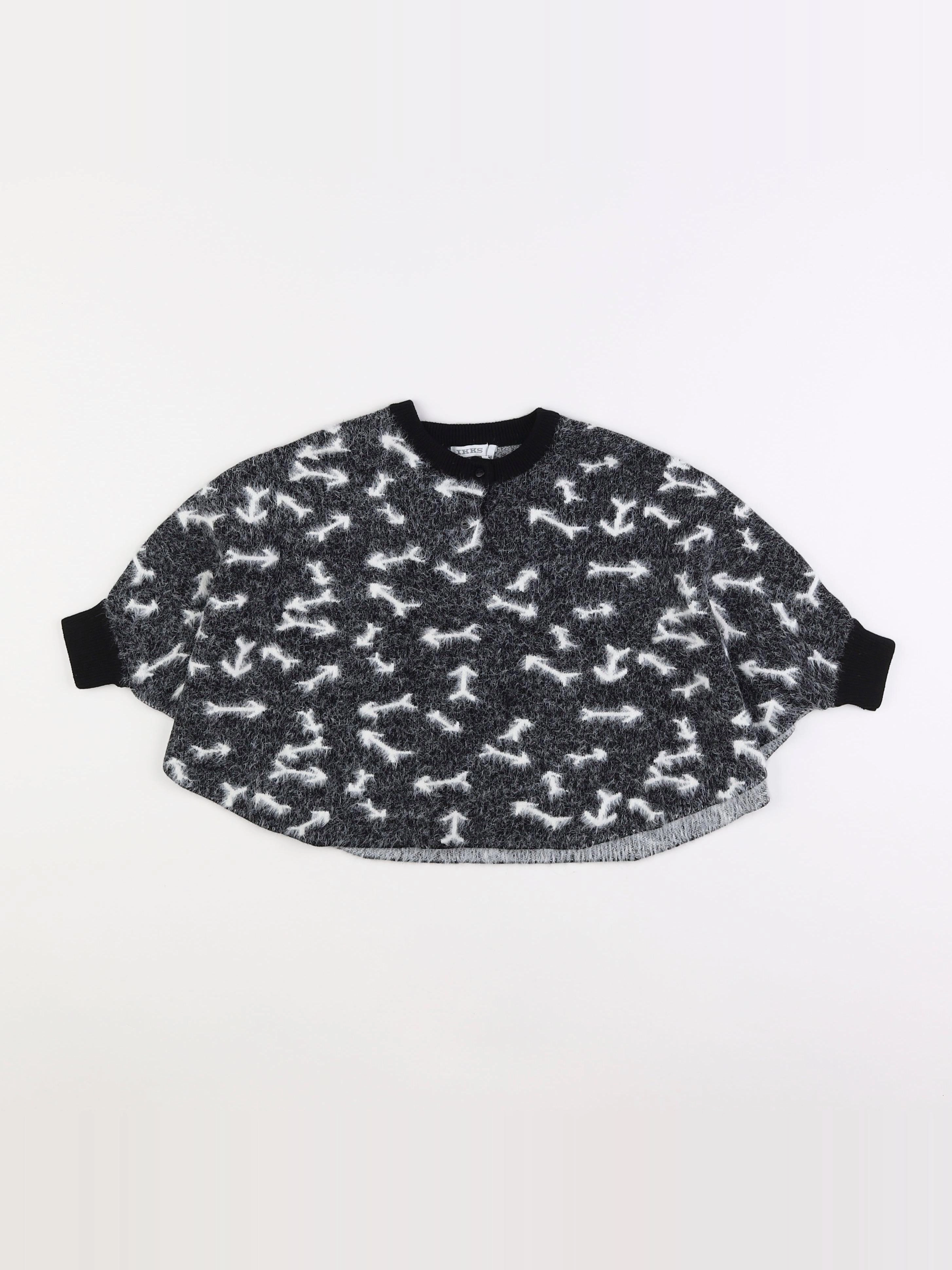 IKKS - cape noir - 2 ans