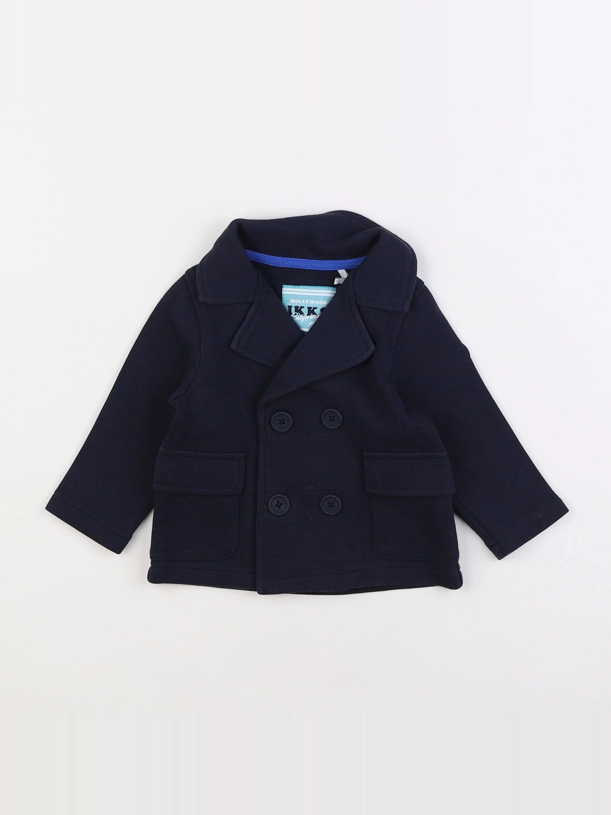 IKKS - veste bleu - 12 mois