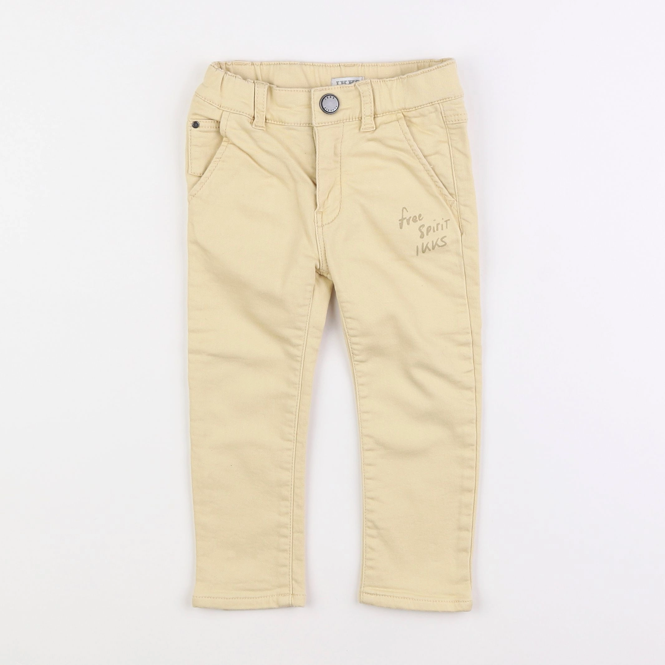 IKKS - pantalon jaune - 2 ans