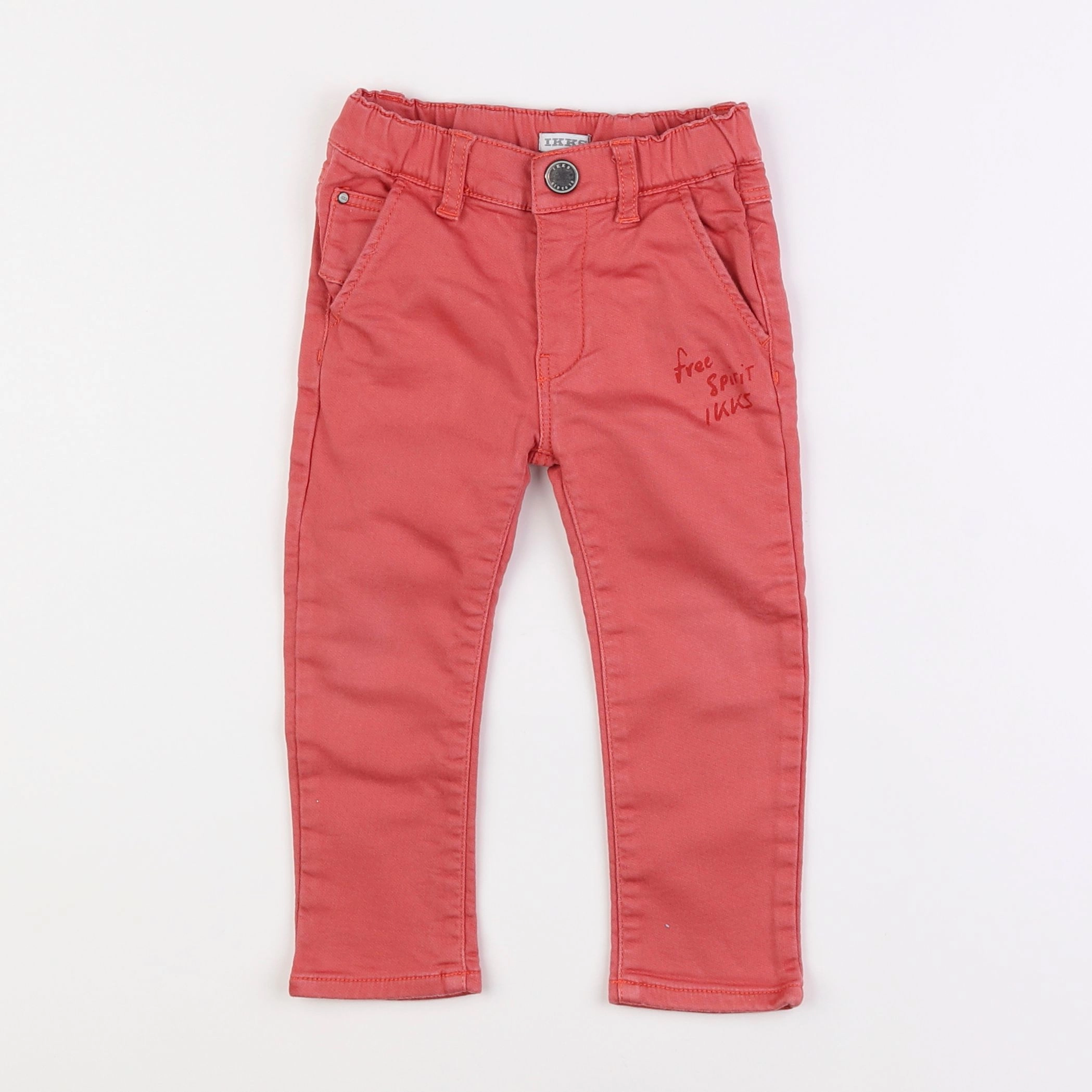 IKKS - pantalon rose - 2 ans