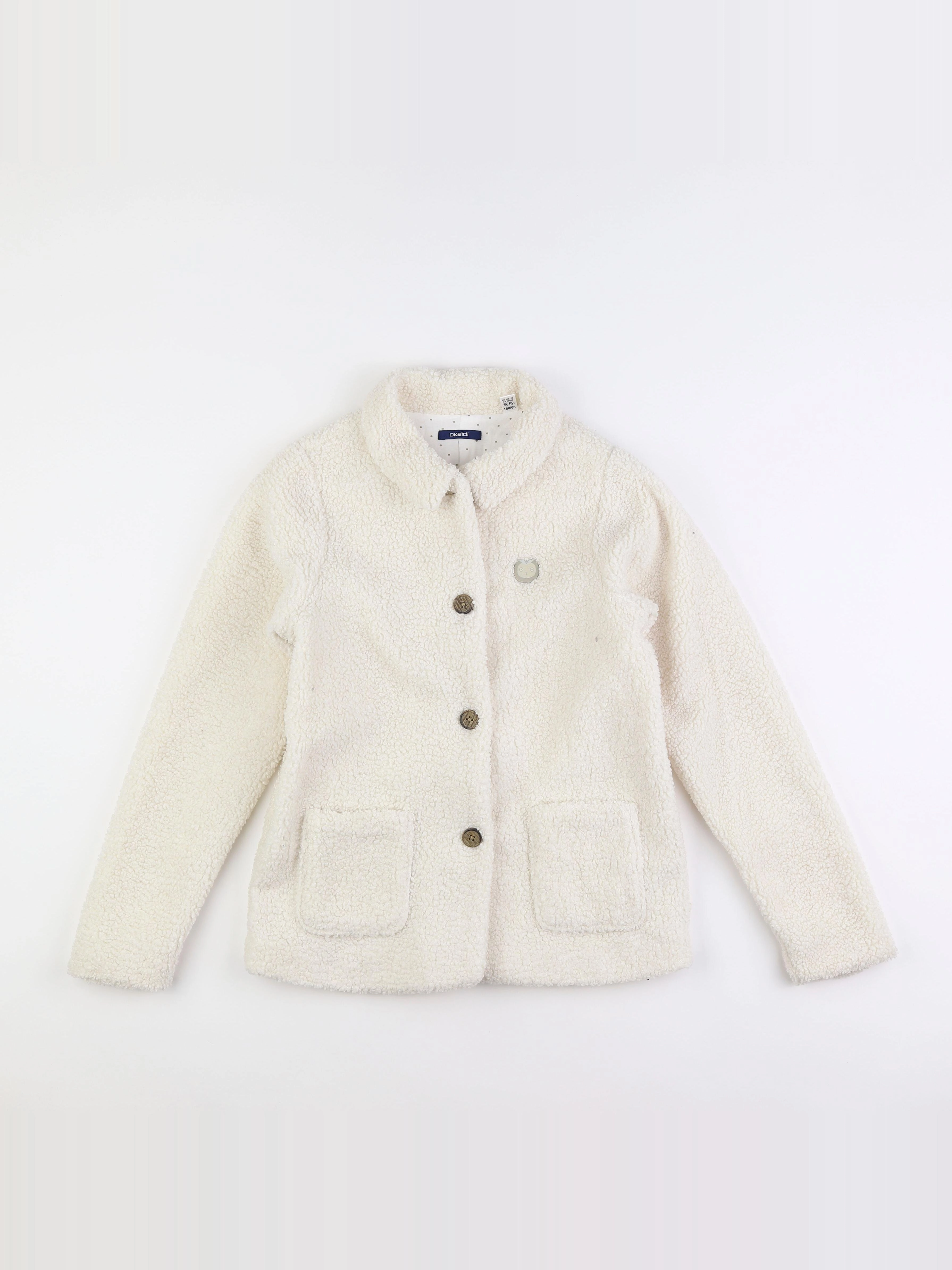 Okaidi - veste beige - 12 ans