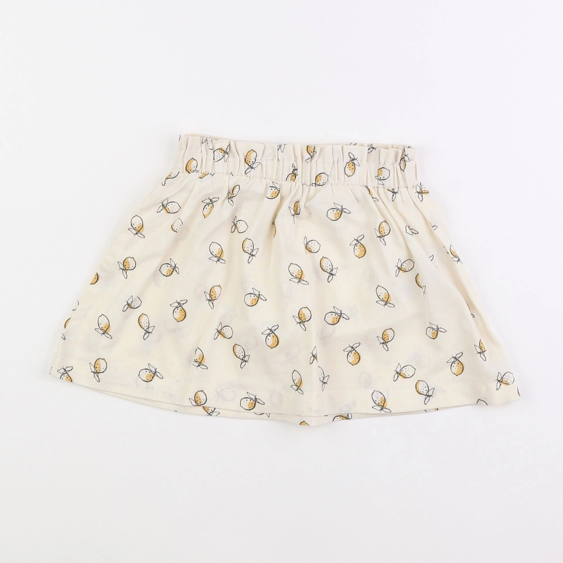 Vertbaudet - jupe beige - 2 ans