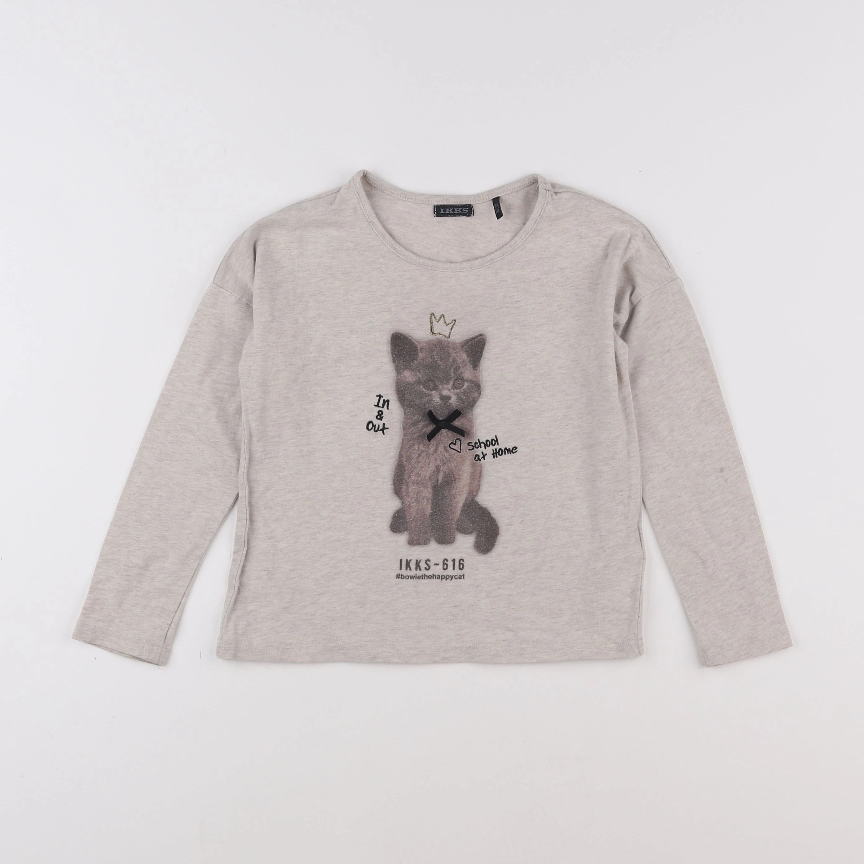 IKKS - tee-shirt beige - 6 ans