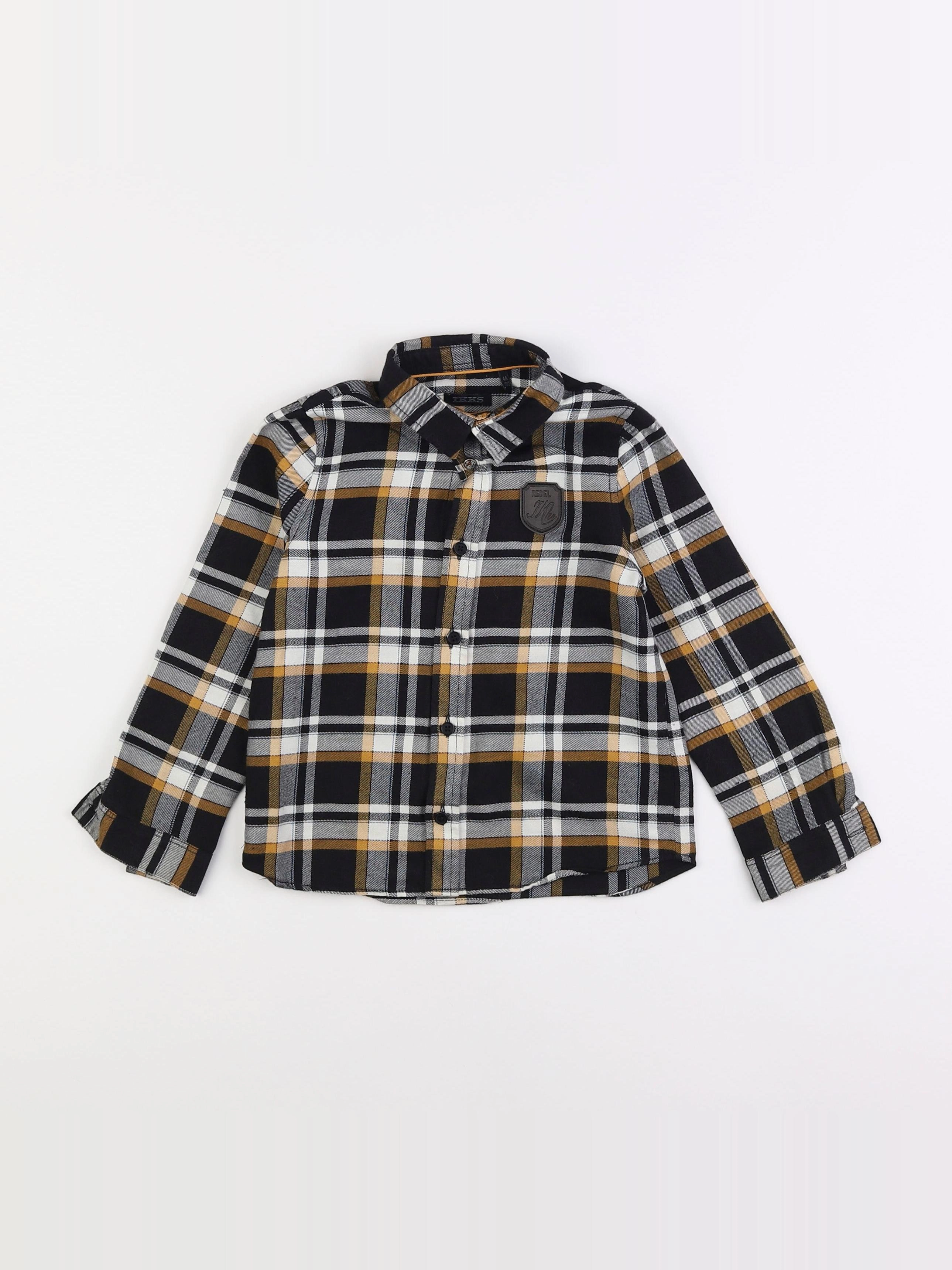 IKKS - chemise noir - 4 ans