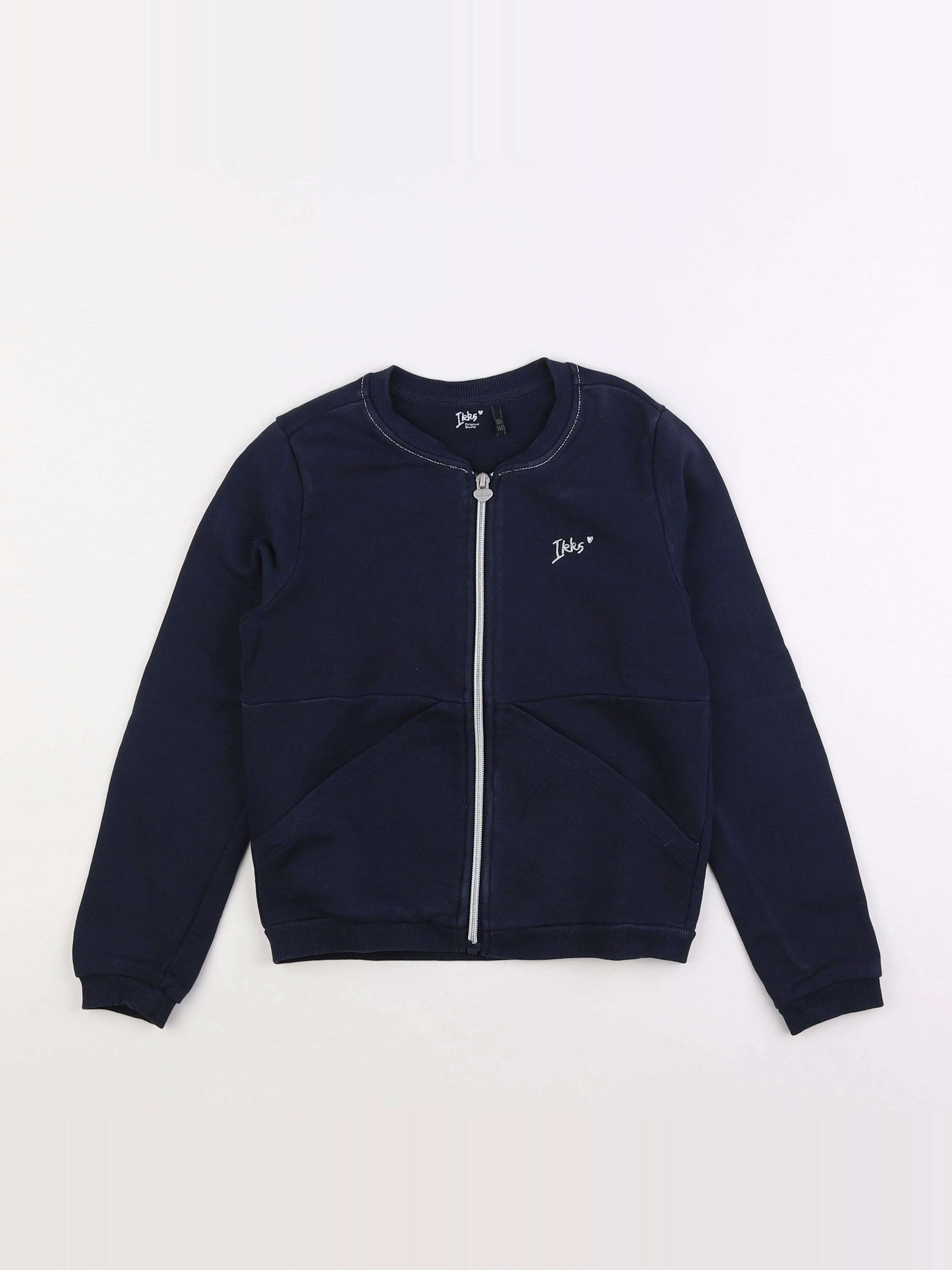 IKKS - sweat bleu - 10 ans