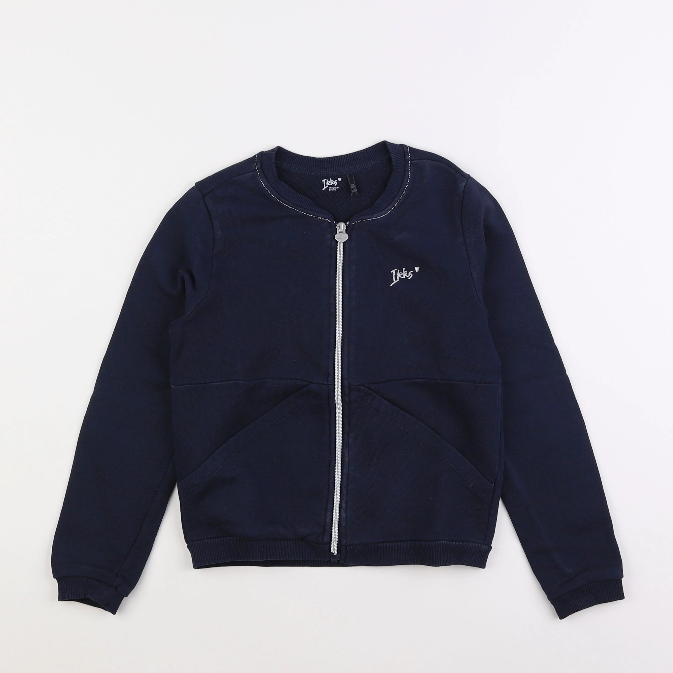 IKKS - sweat bleu - 10 ans