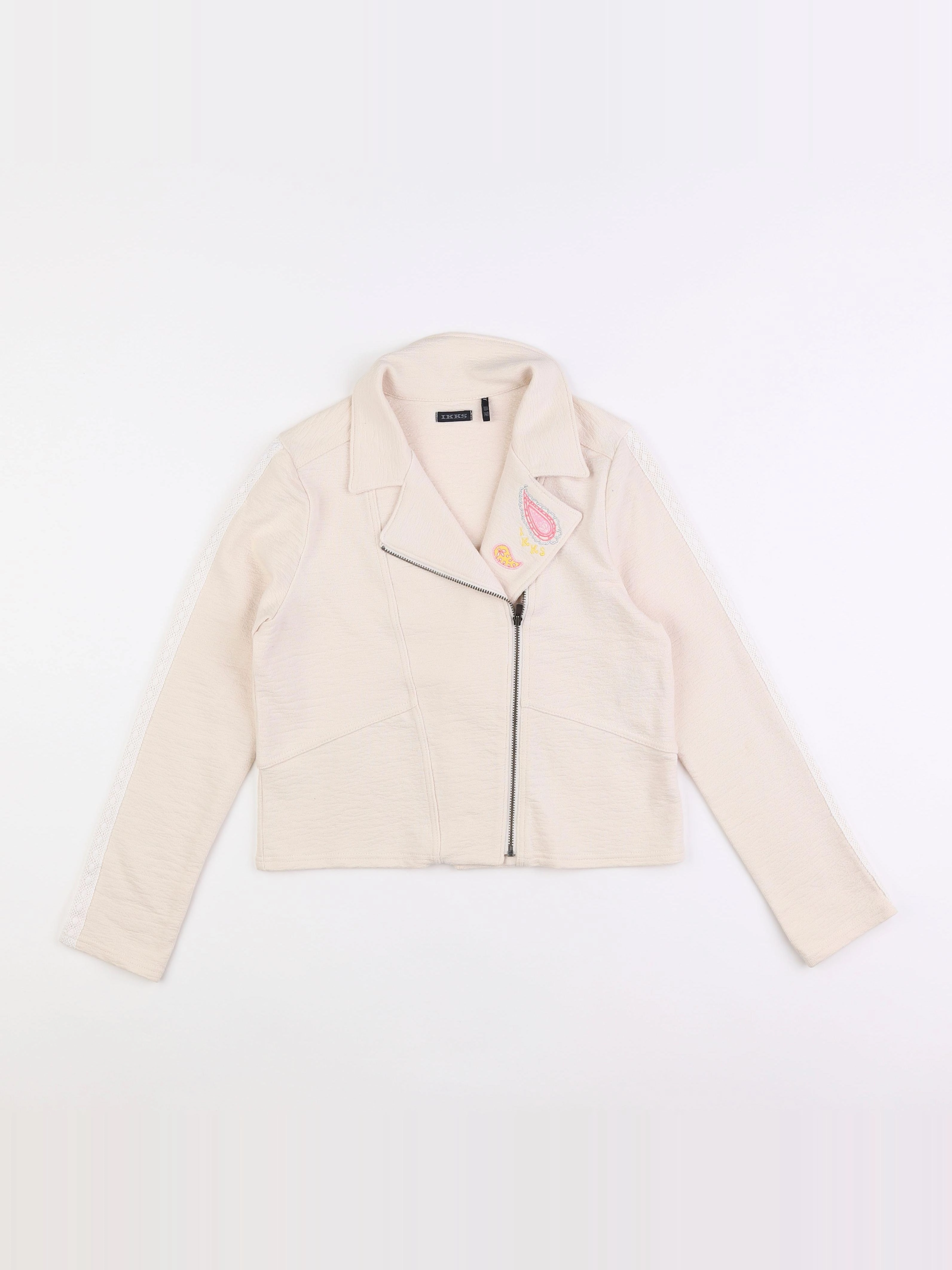 IKKS - veste beige - 10 ans