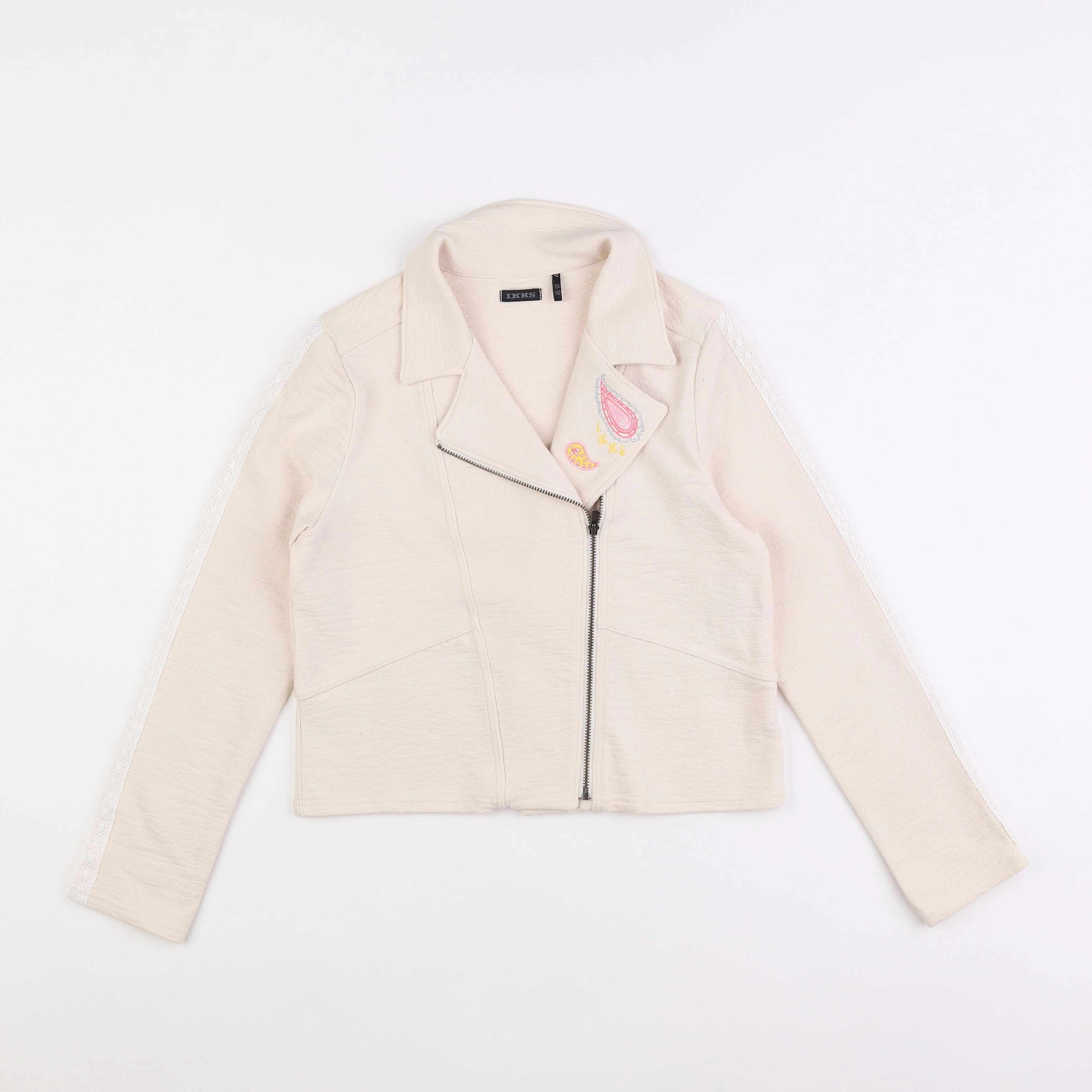 IKKS - veste beige - 10 ans