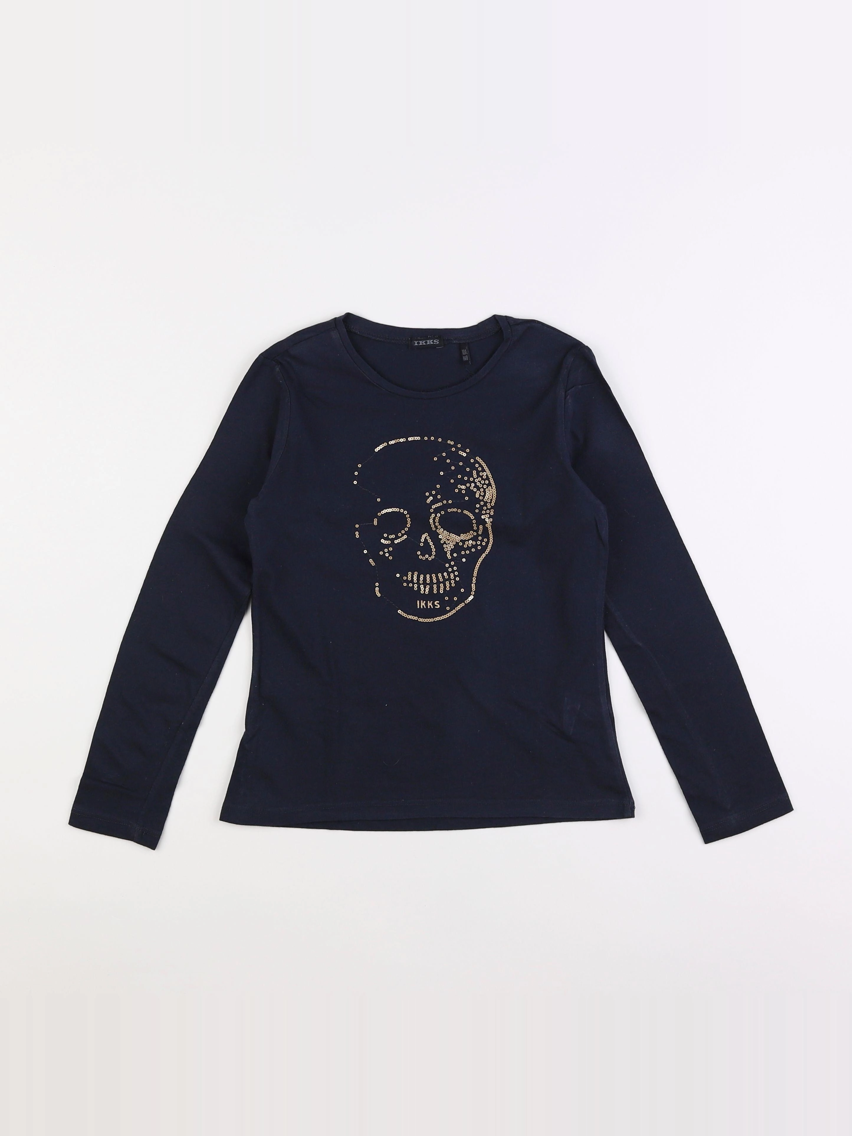 IKKS - tee-shirt bleu - 10 ans