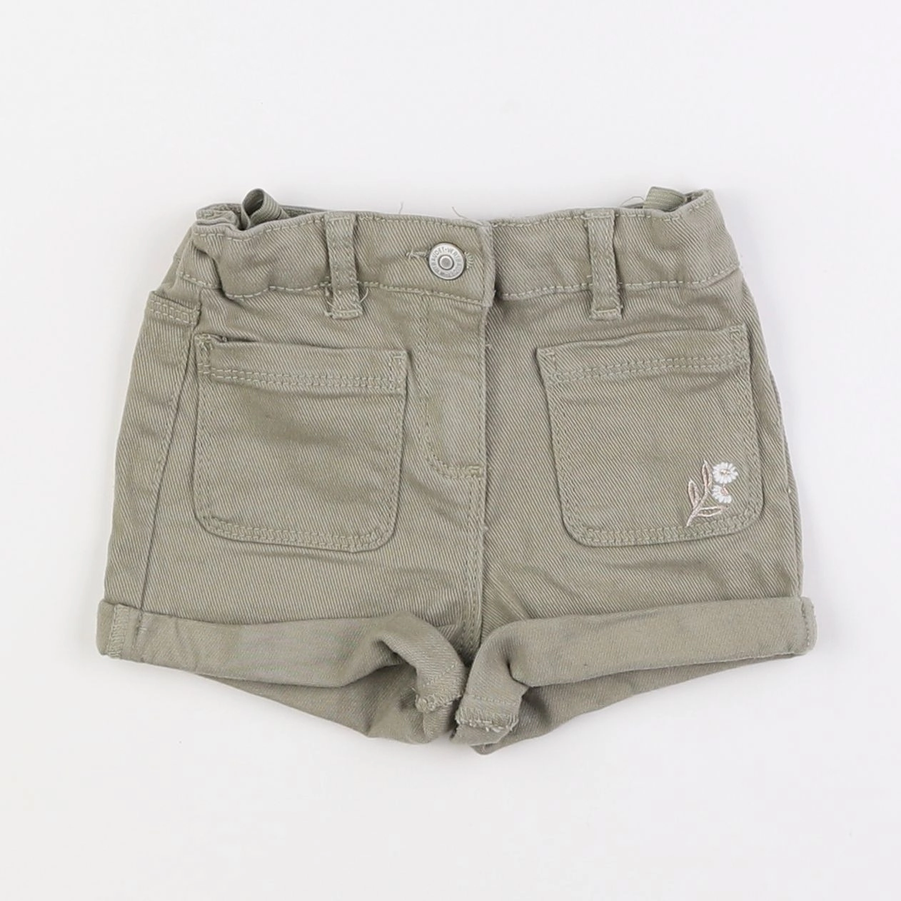 Vertbaudet - short vert - 3 ans