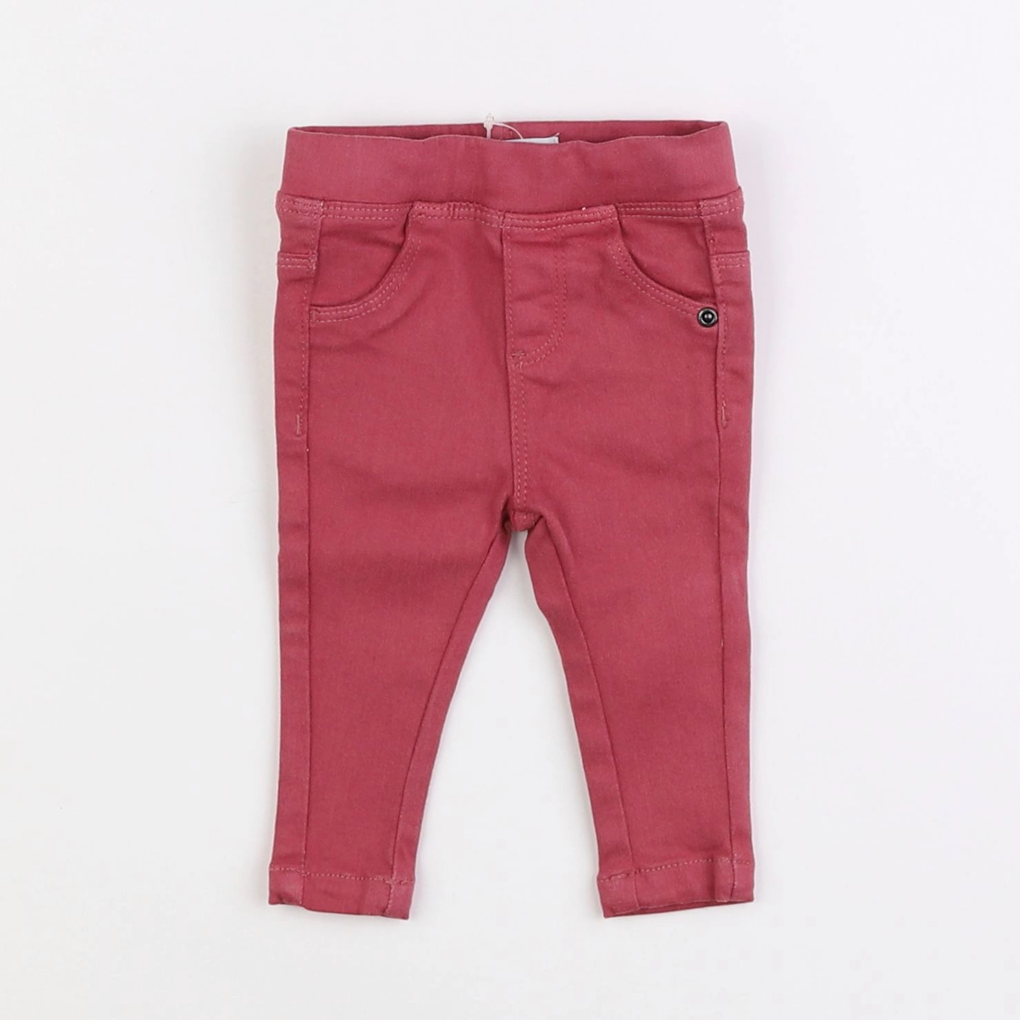 Vertbaudet - pantalon rose - 3 mois