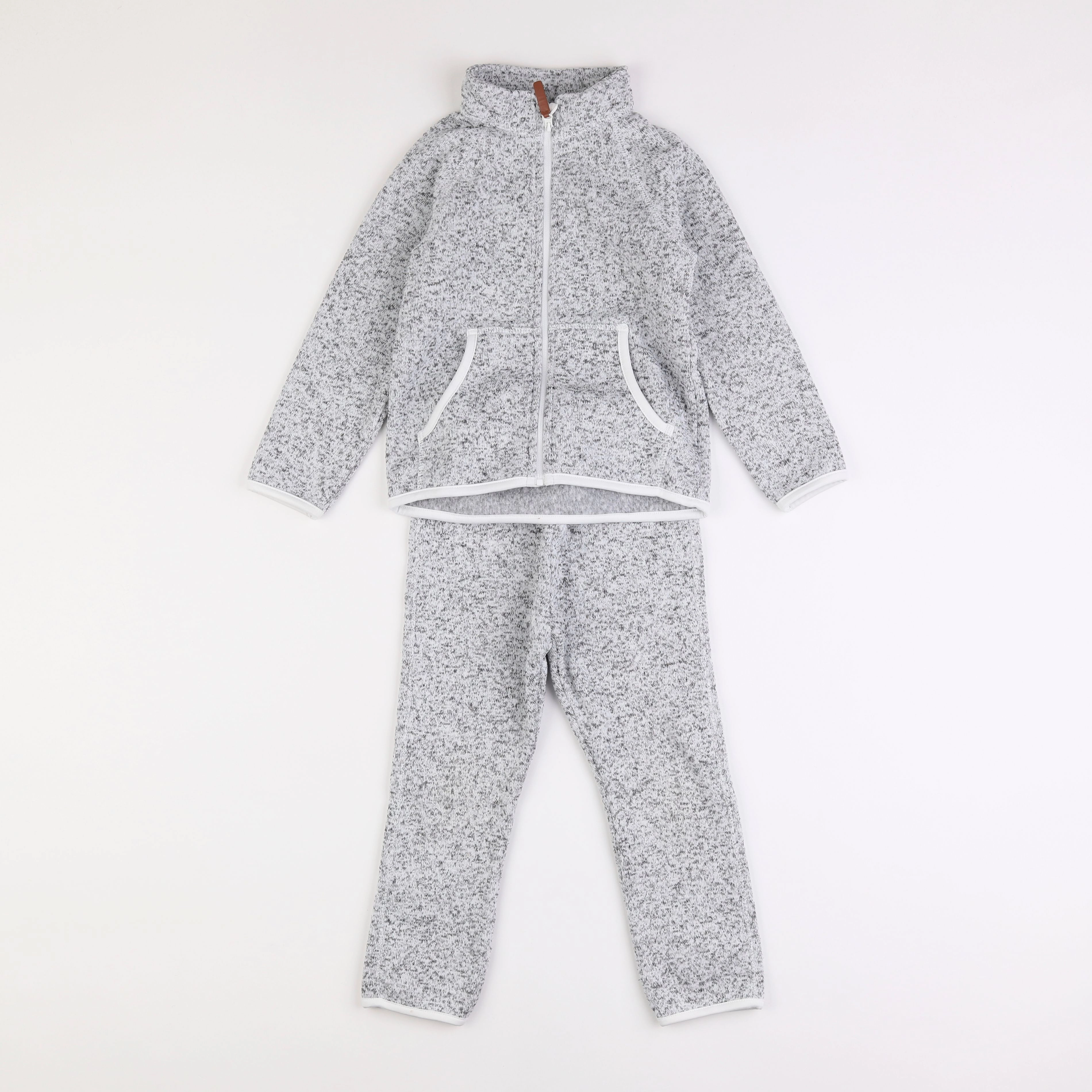 H&M - ensemble gris - 3/4 ans