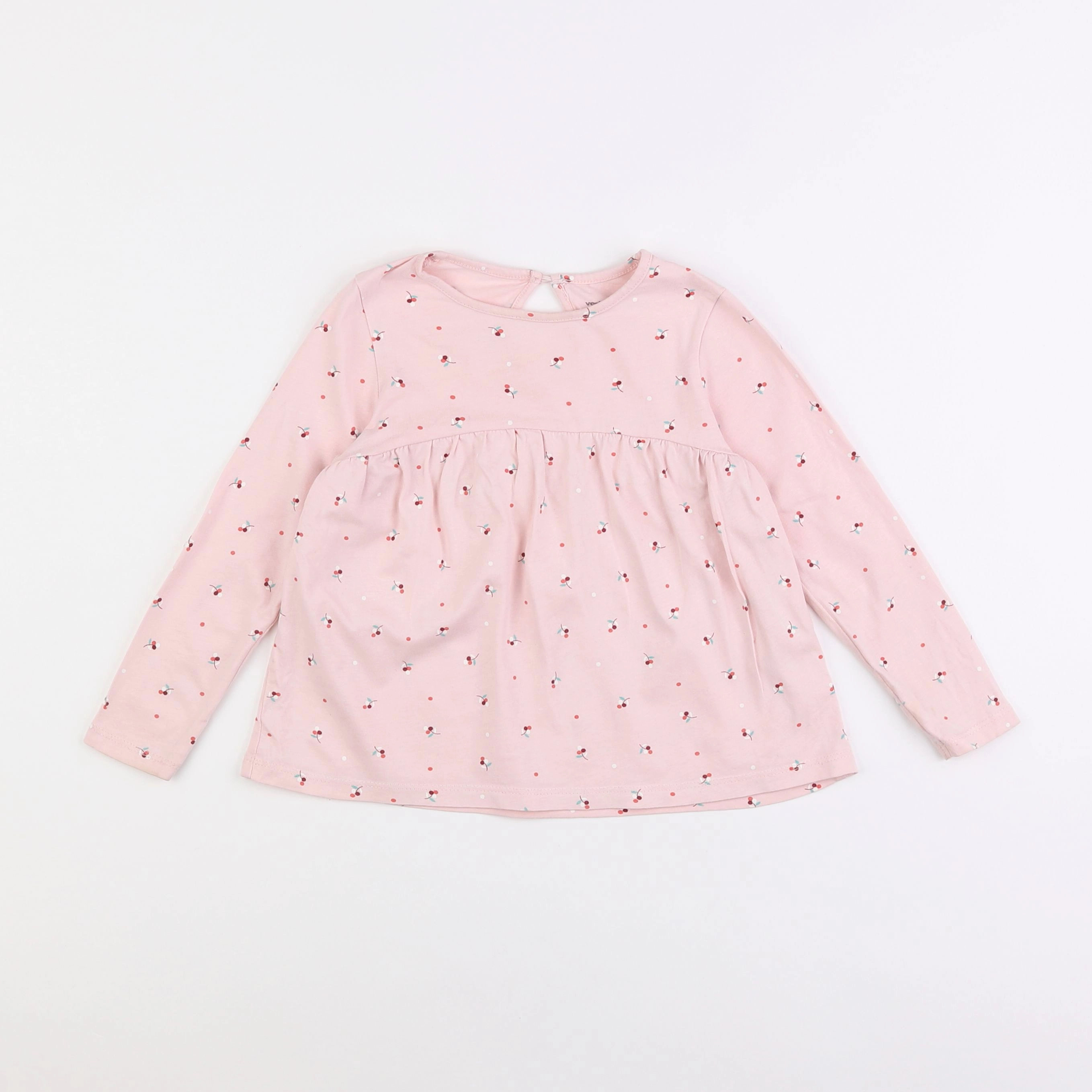 Vertbaudet - tee-shirt rose - 5 ans
