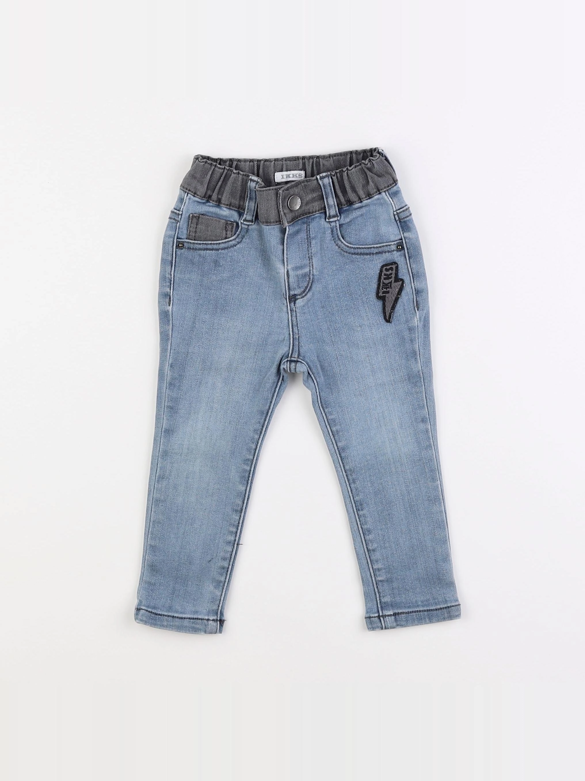 IKKS - jean bleu - 18 mois