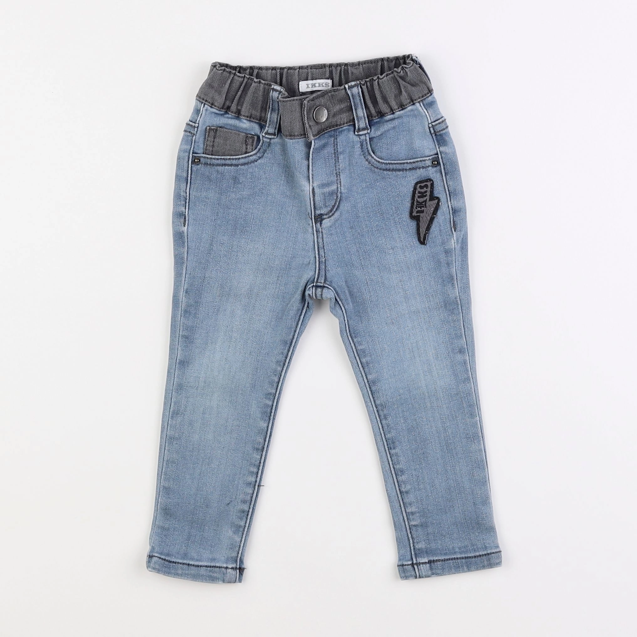 IKKS - jean bleu - 18 mois