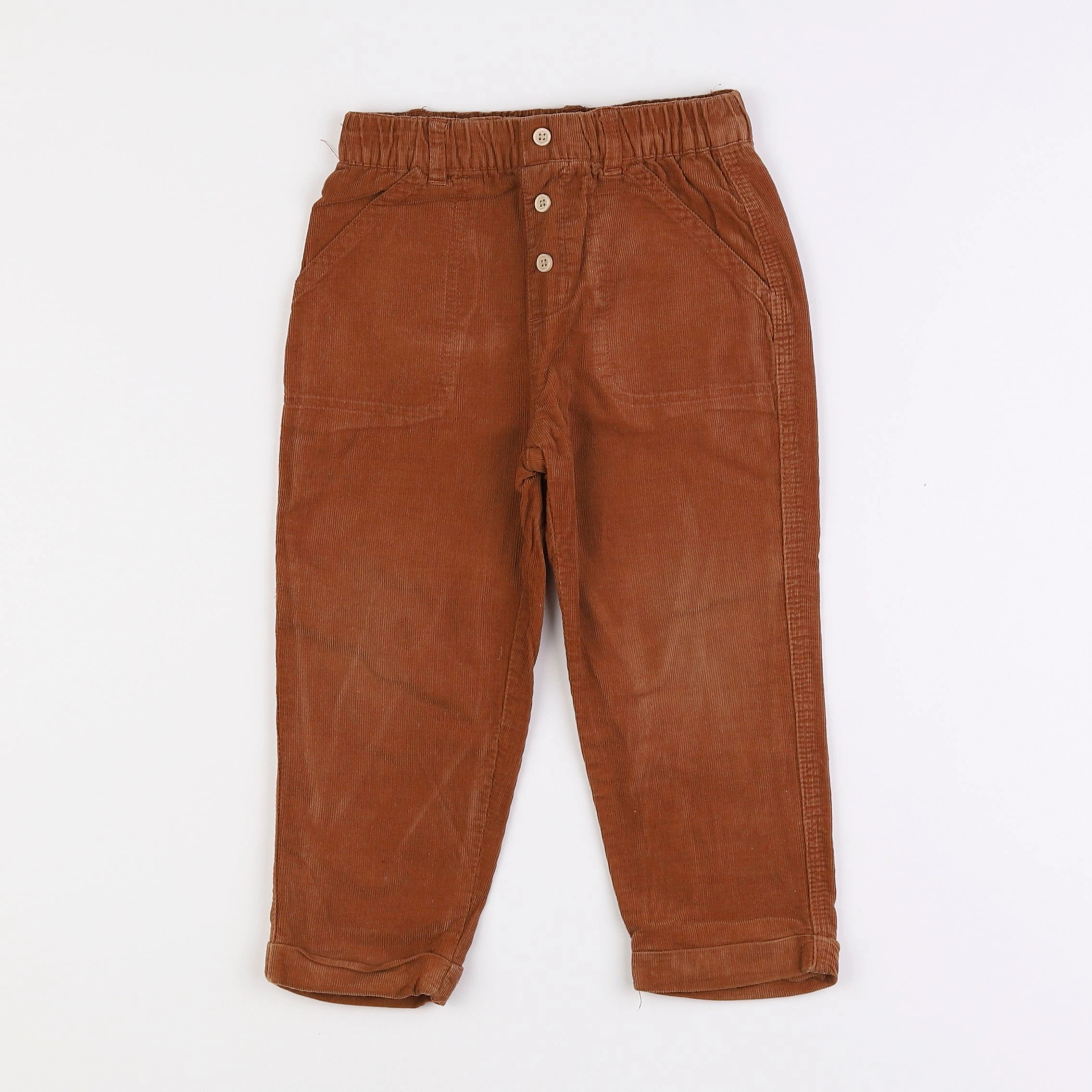 Boutchou - pantalon marron - 2 ans