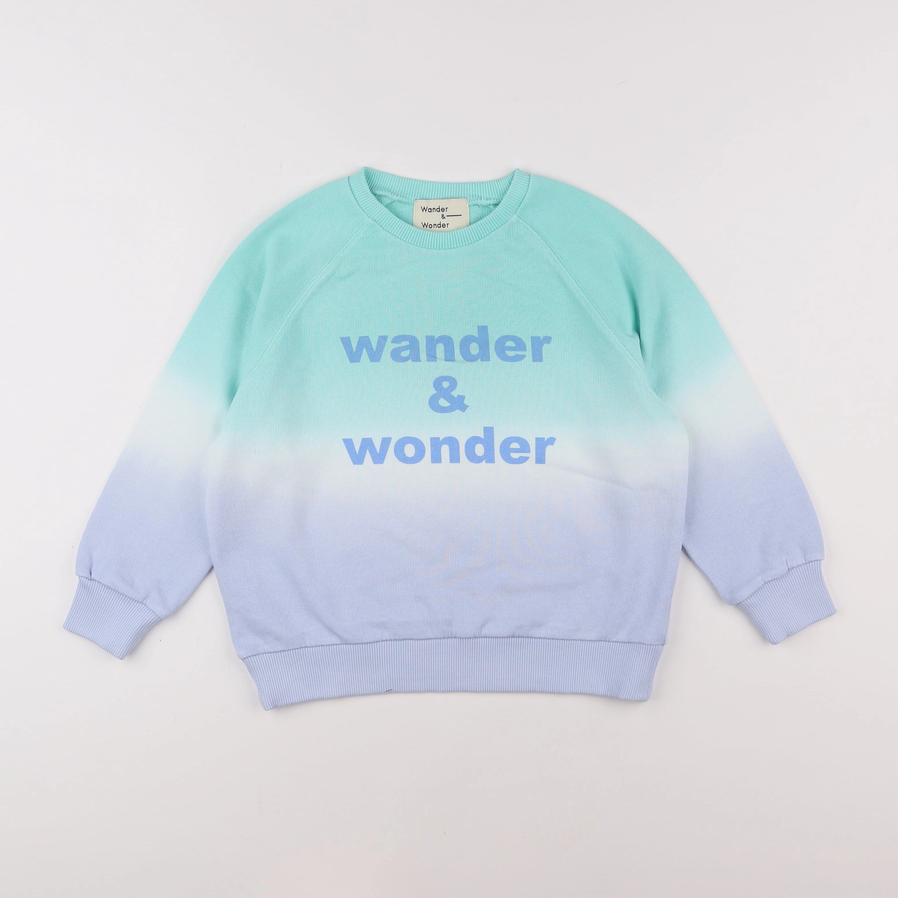 Wander & Wonder - Sweat Ombre Bleu - 12 mois à 2 ans