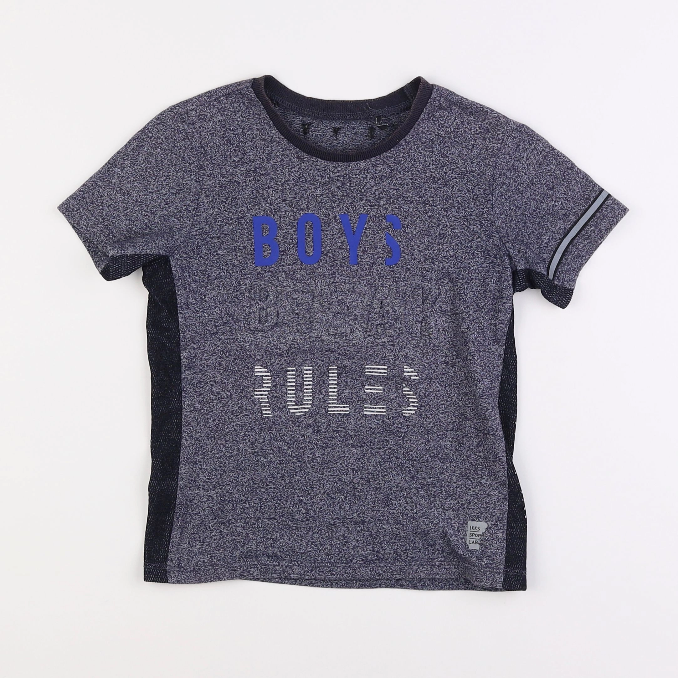 IKKS - tee-shirt bleu - 6 ans