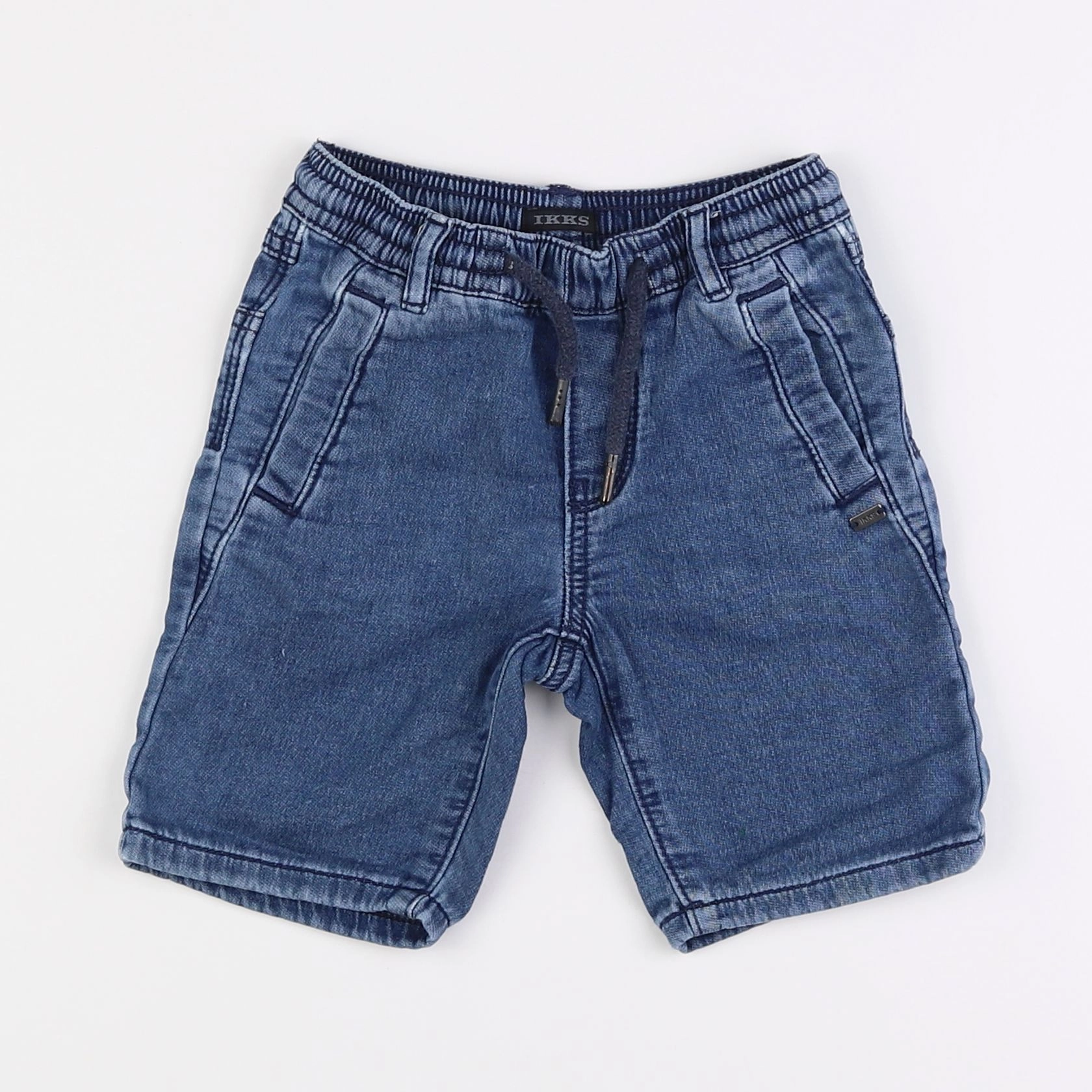 IKKS - short bleu - 4 ans