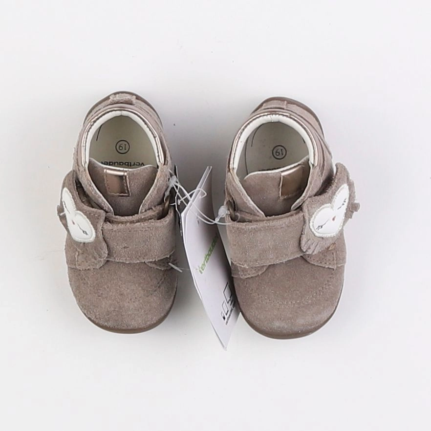 Vertbaudet - bottillons gris - pointure 19