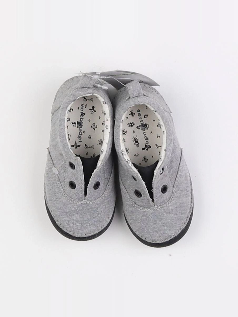 Vertbaudet - tennis élastiqué gris - pointure 33