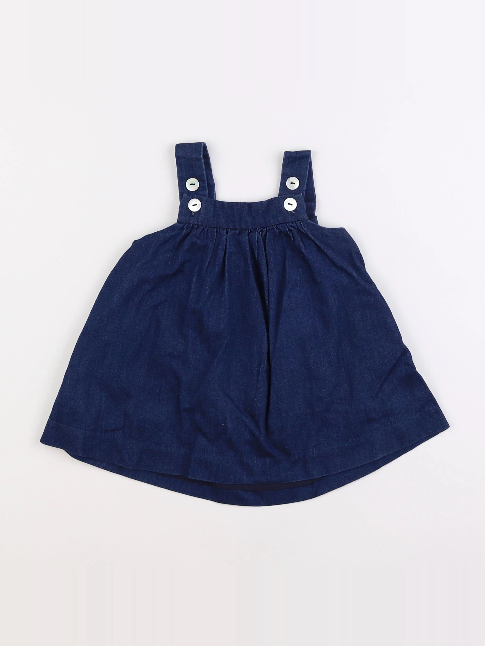 Jacadi - robe bleu - 12 mois