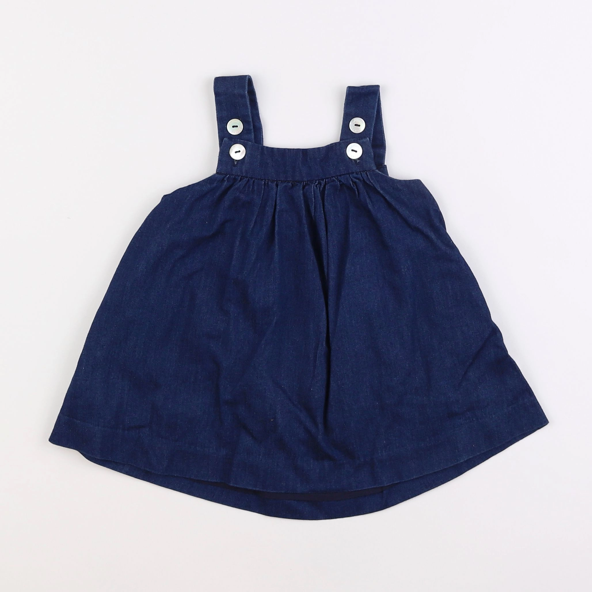 Jacadi - robe bleu - 12 mois