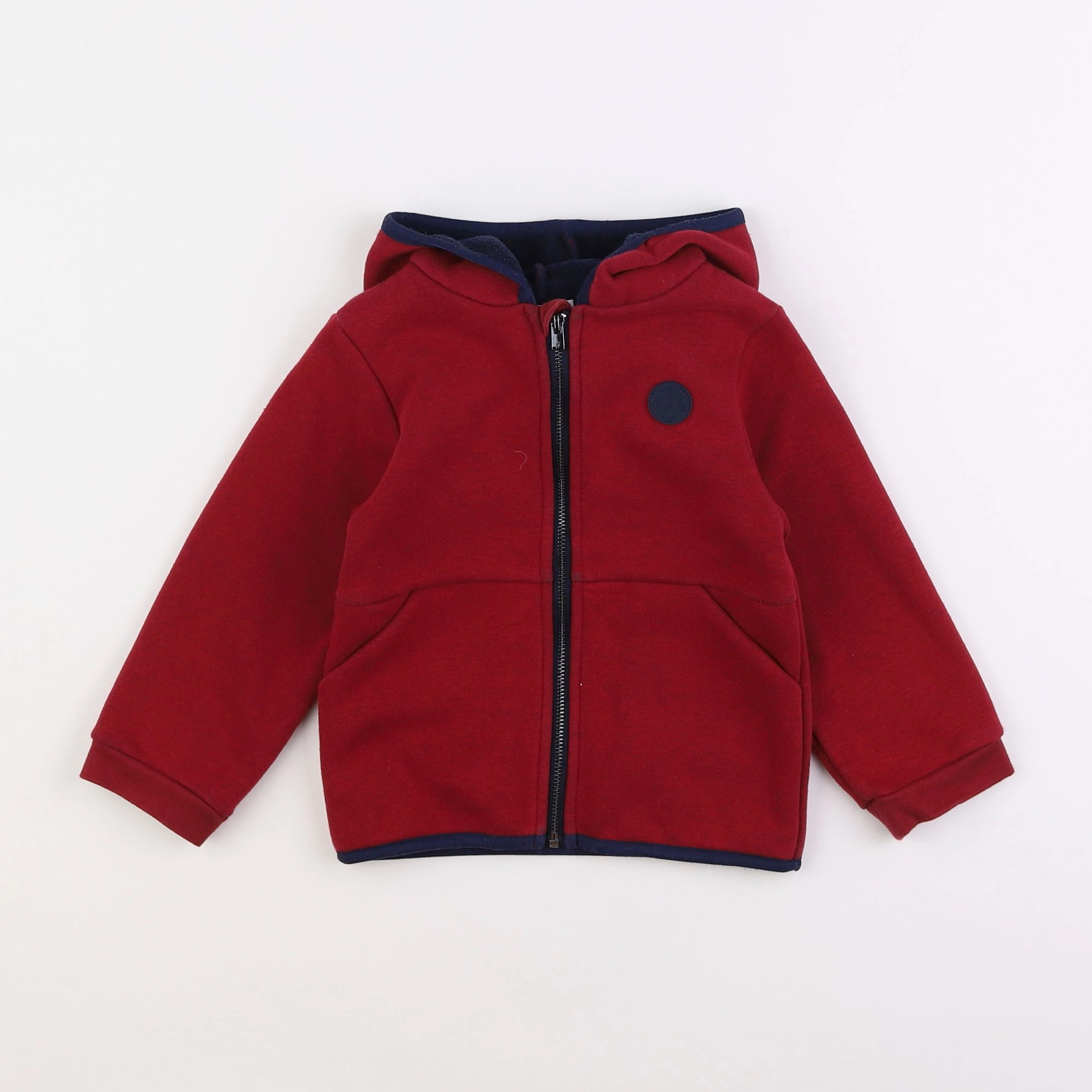 Jacadi - sweat rouge - 3 ans
