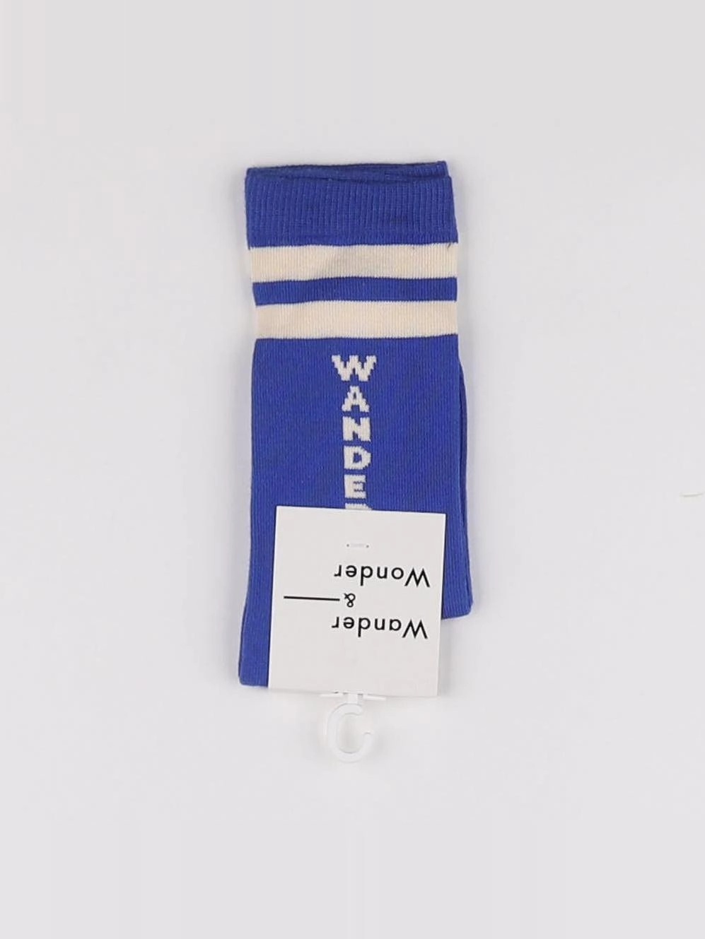 Wander & Wonder - Chaussettes Stripe Bleu - 12 mois à 3 ans