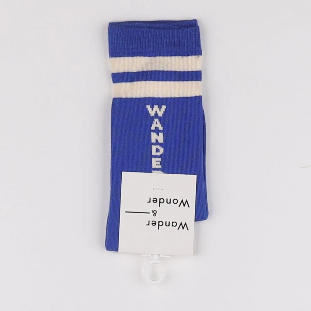 Wander & Wonder - Chaussettes Stripe Bleu - 4/8 ans