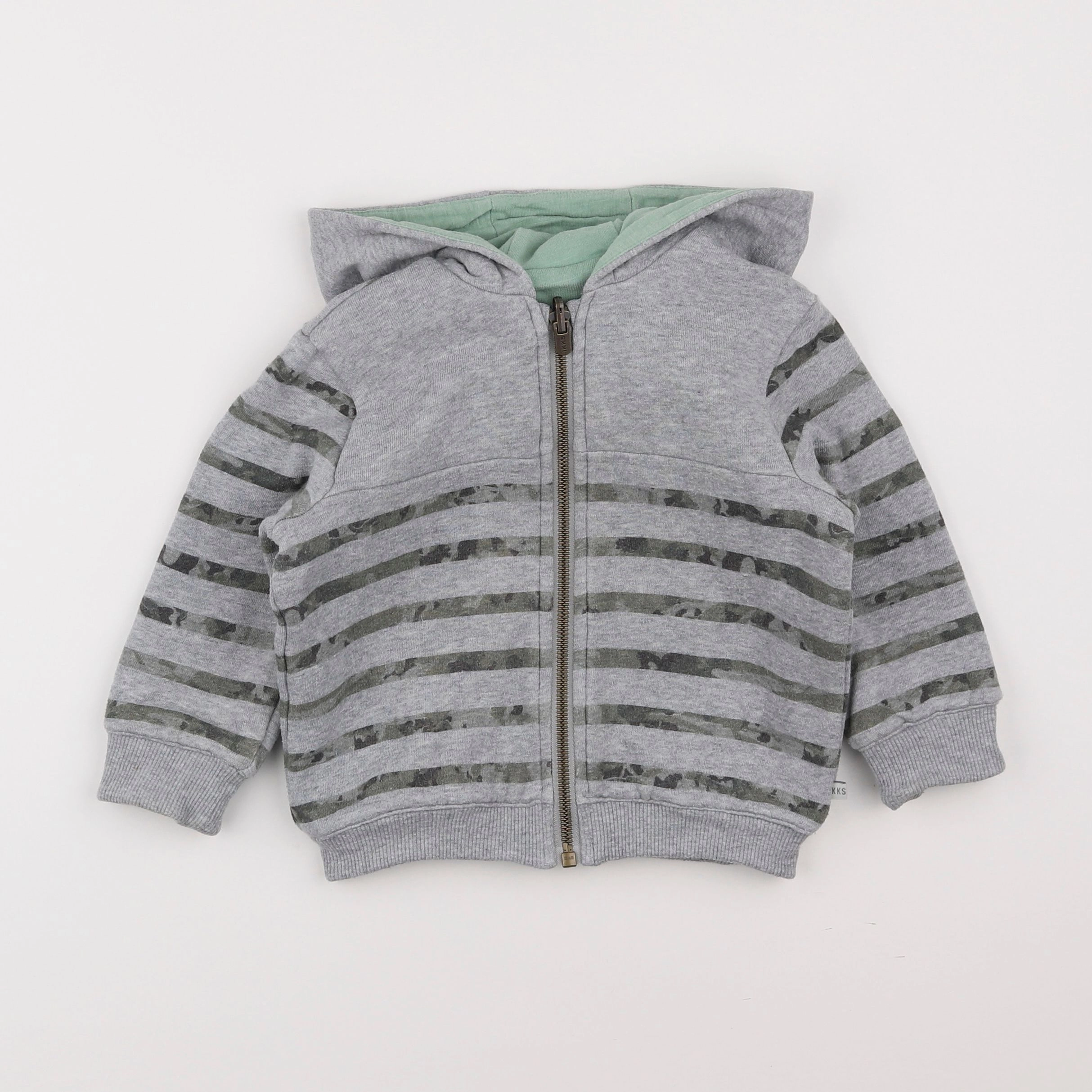 IKKS - veste réversible multicolore - 2 ans