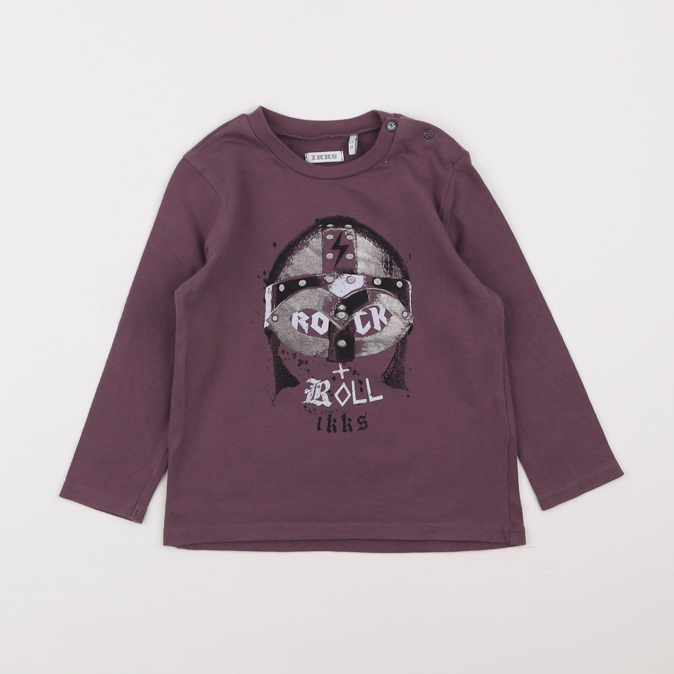 IKKS - tee-shirt violet - 2 ans