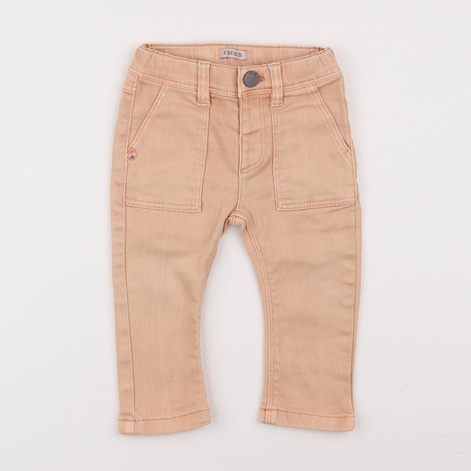 IKKS - jean orange - 12 mois