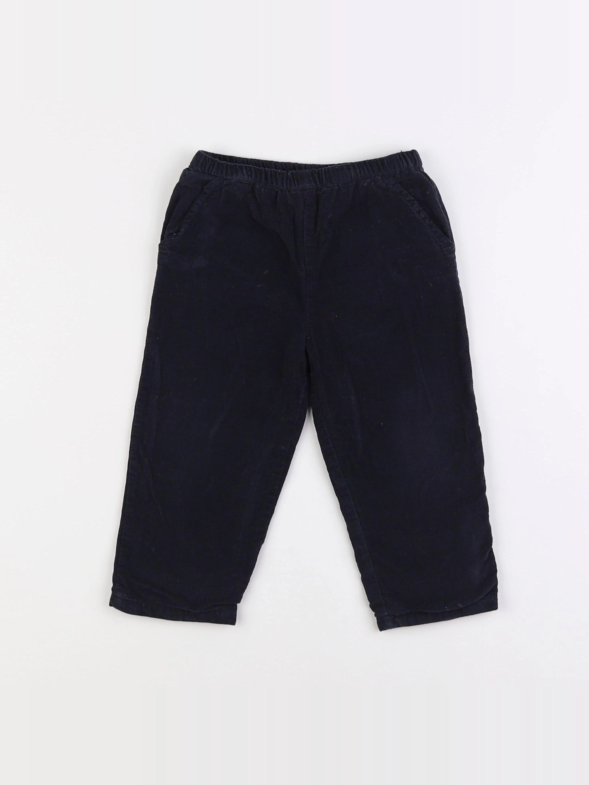 Boutchou - pantalon bleu - 18 mois
