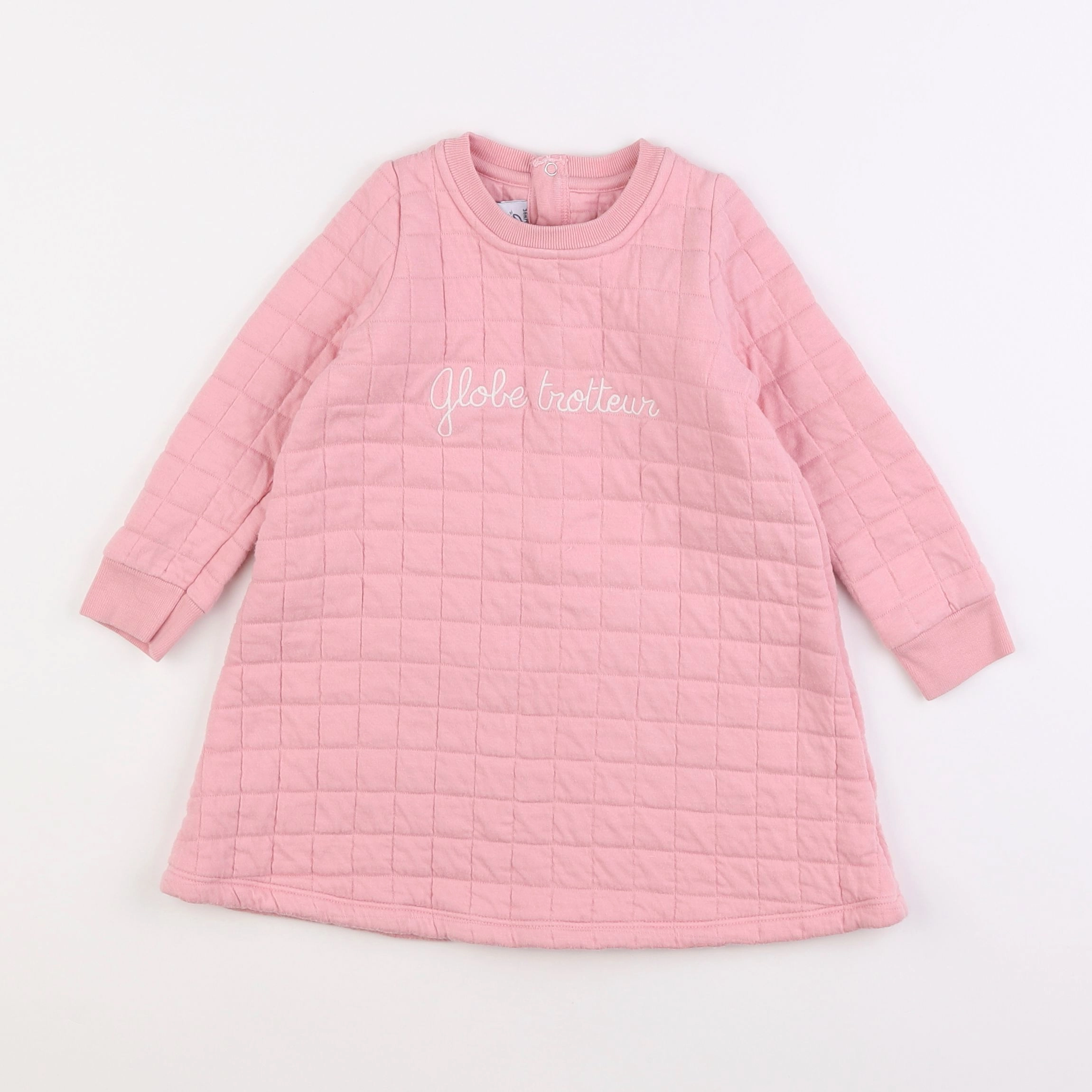 Petit Bateau - robe rose - 3 ans