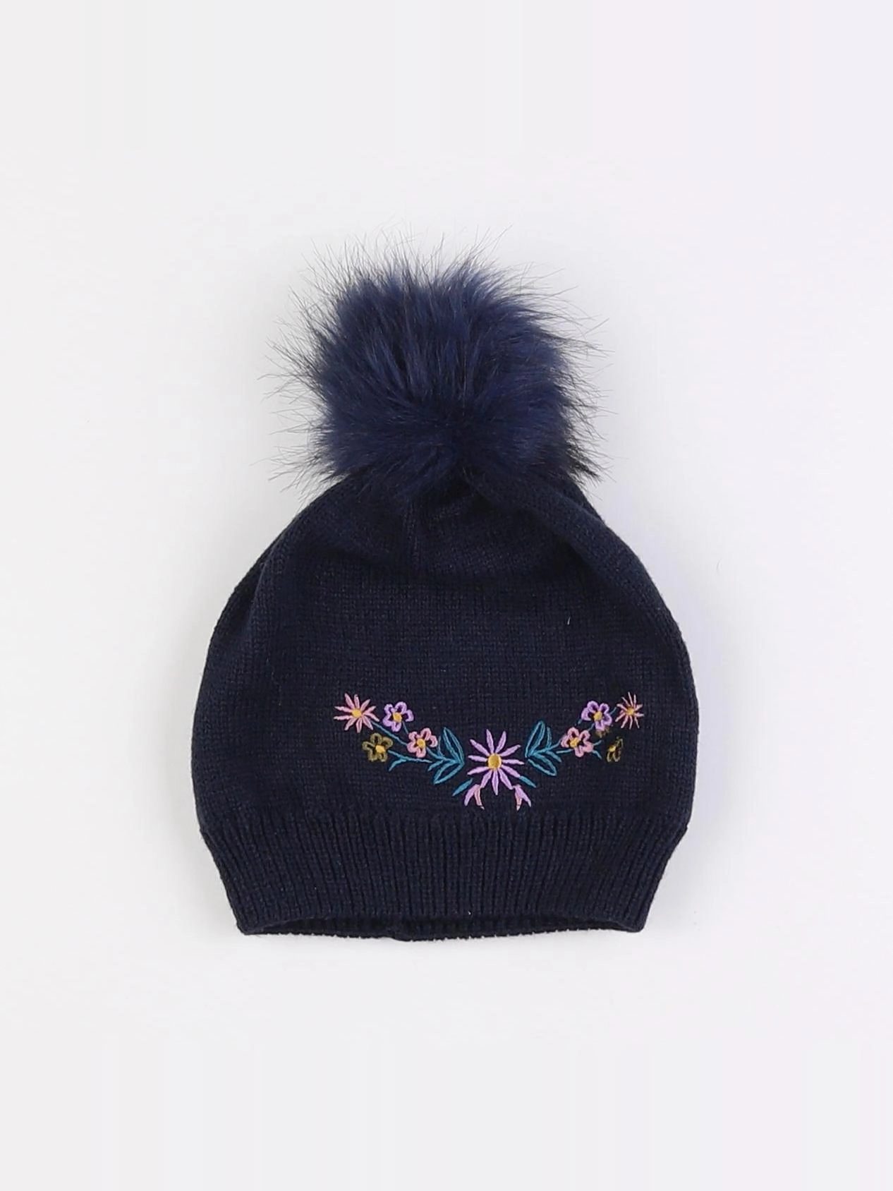 Vertbaudet - bonnet bleu - 4/6 ans