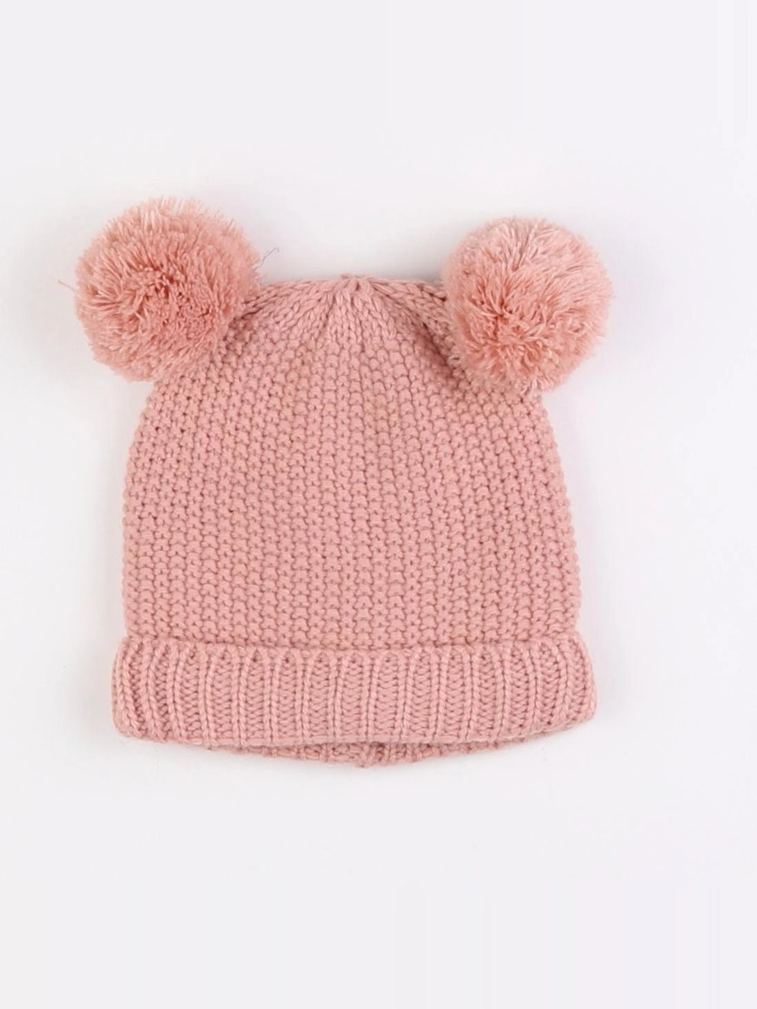 Vertbaudet - bonnet rose - 4/6 ans