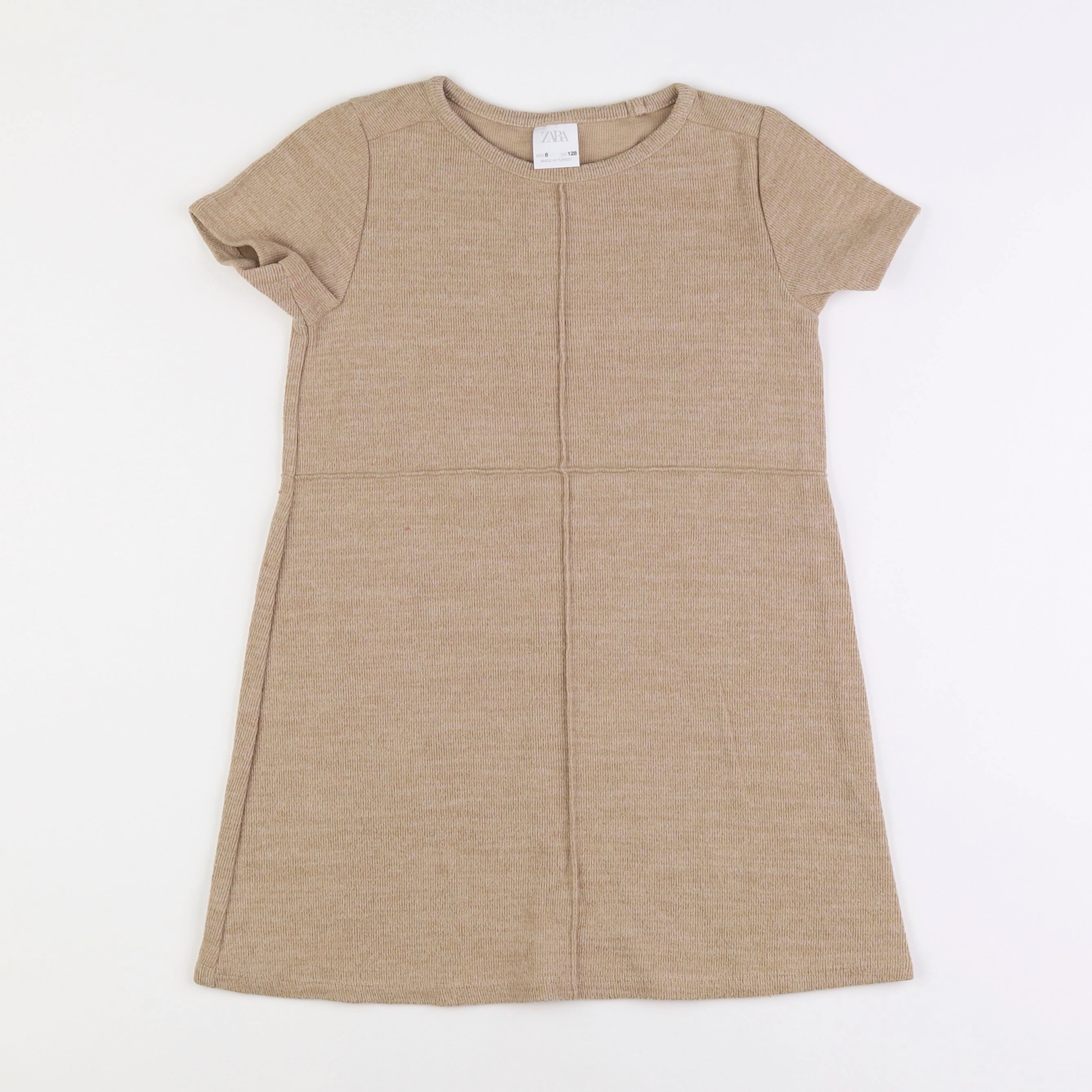 Zara - robe beige - 8 ans