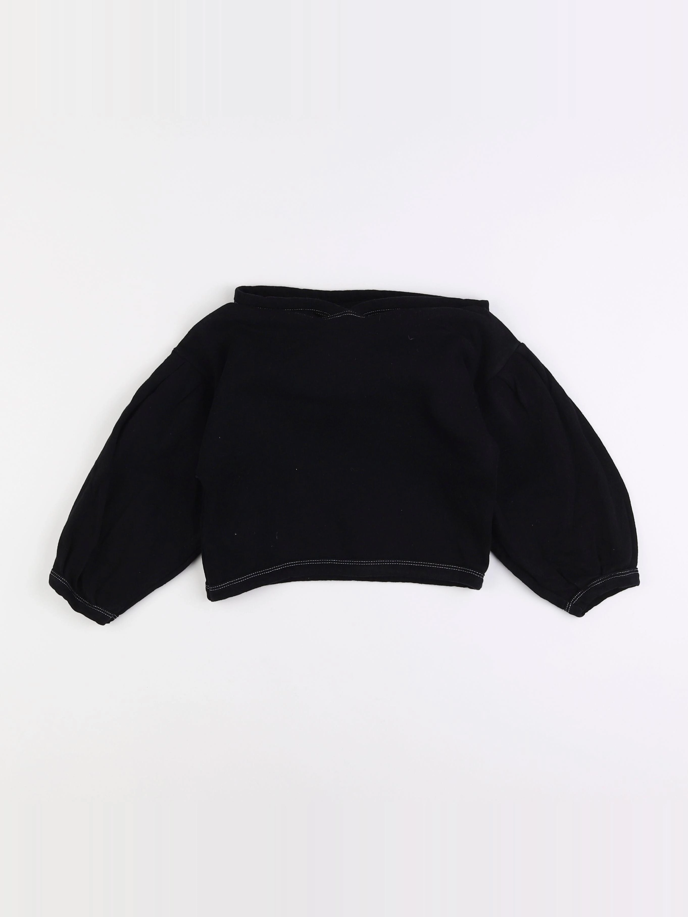 Zara - sweat noir - 6 ans