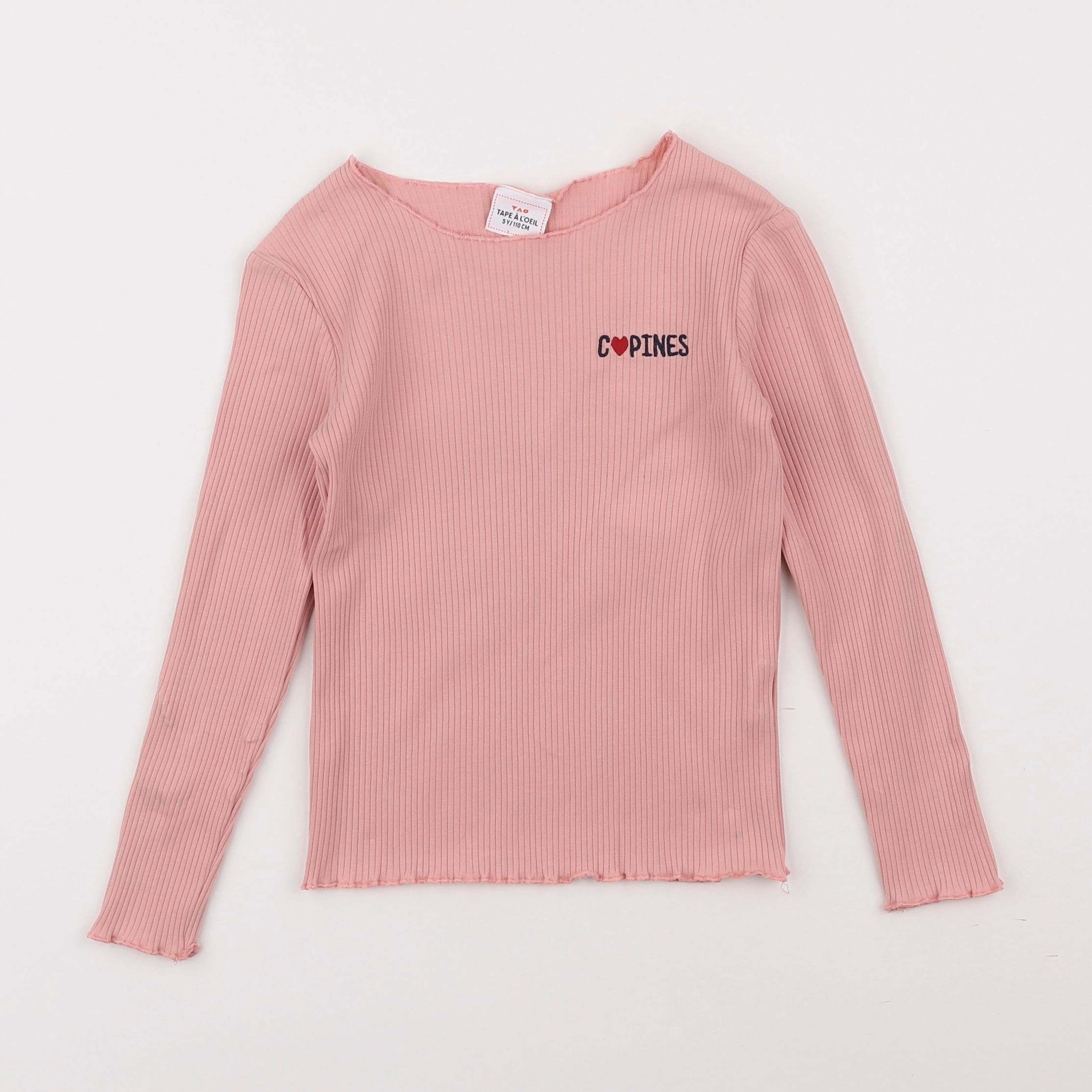 Tape à l'oeil - tee-shirt rose - 5 ans