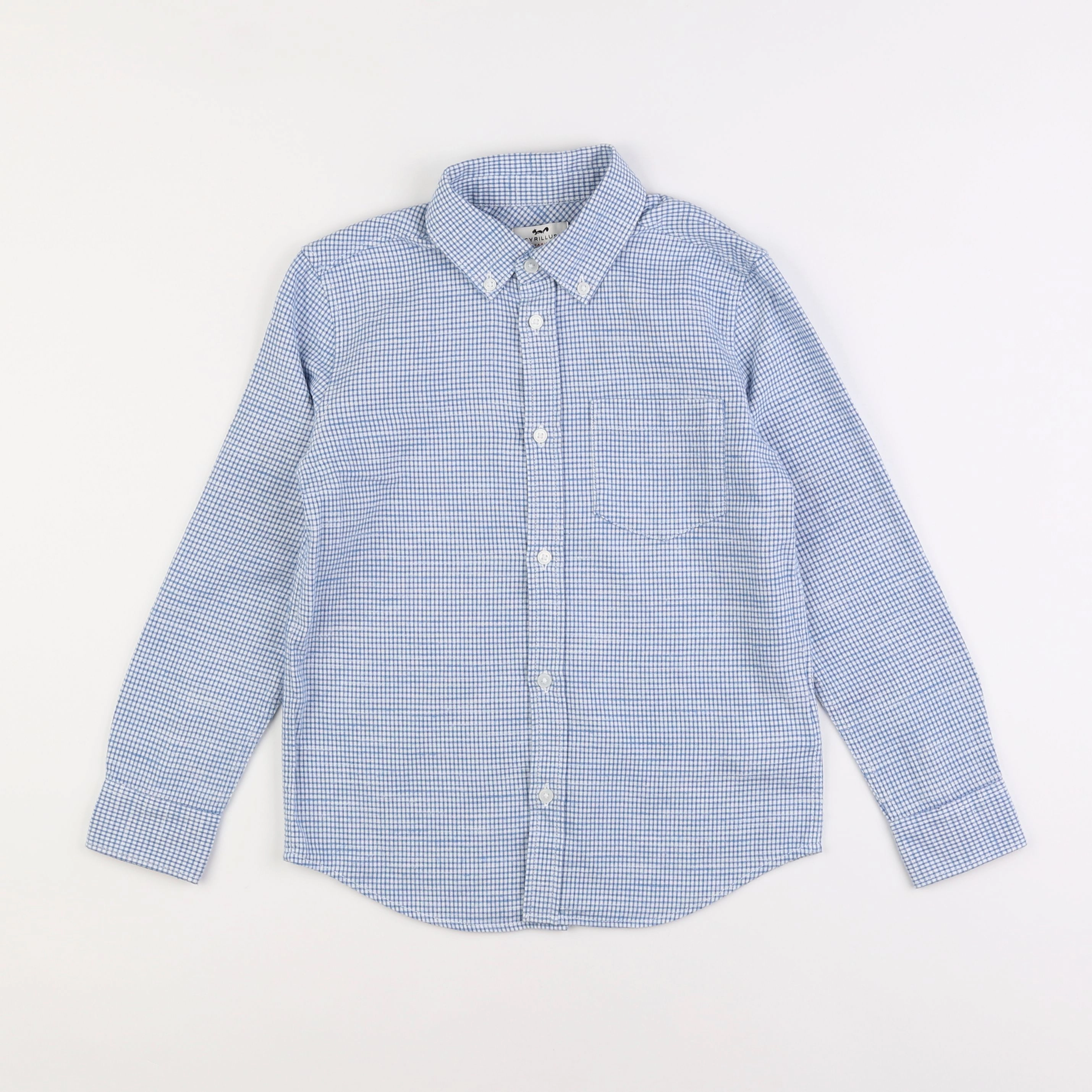 Cyrillus - chemise bleu - 8 ans