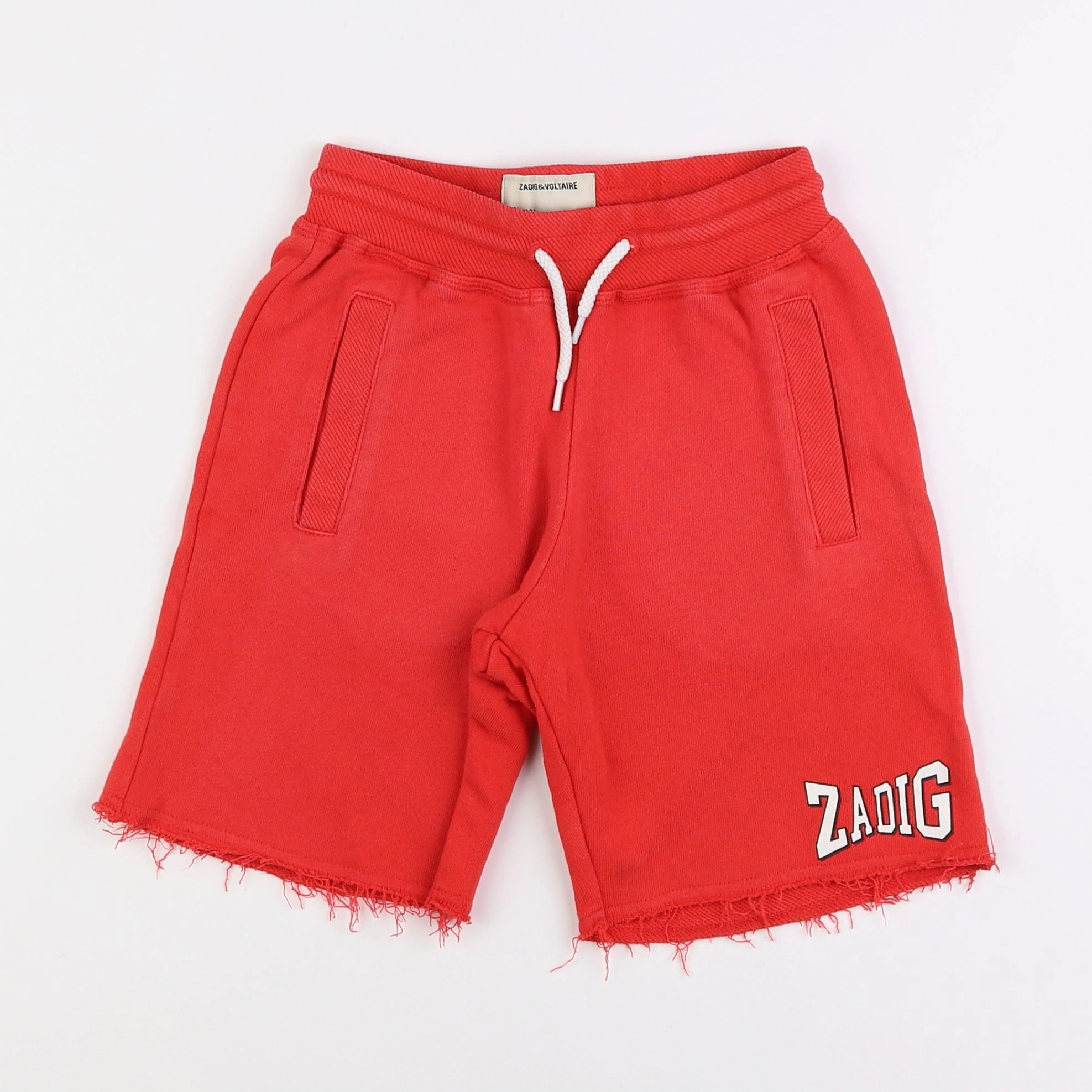 Zadig & Voltaire - short rouge - 6 ans