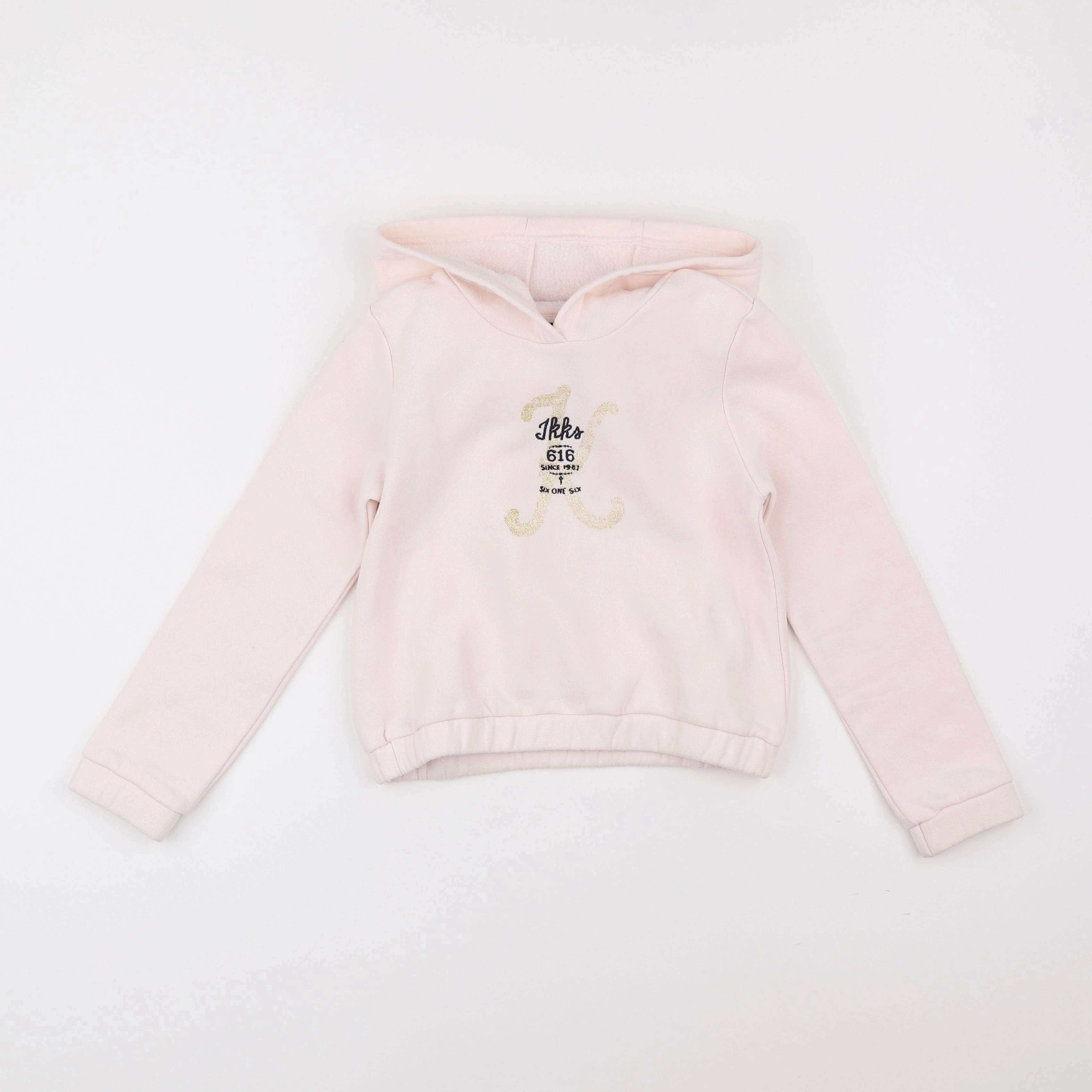 IKKS - sweat rose - 8 ans